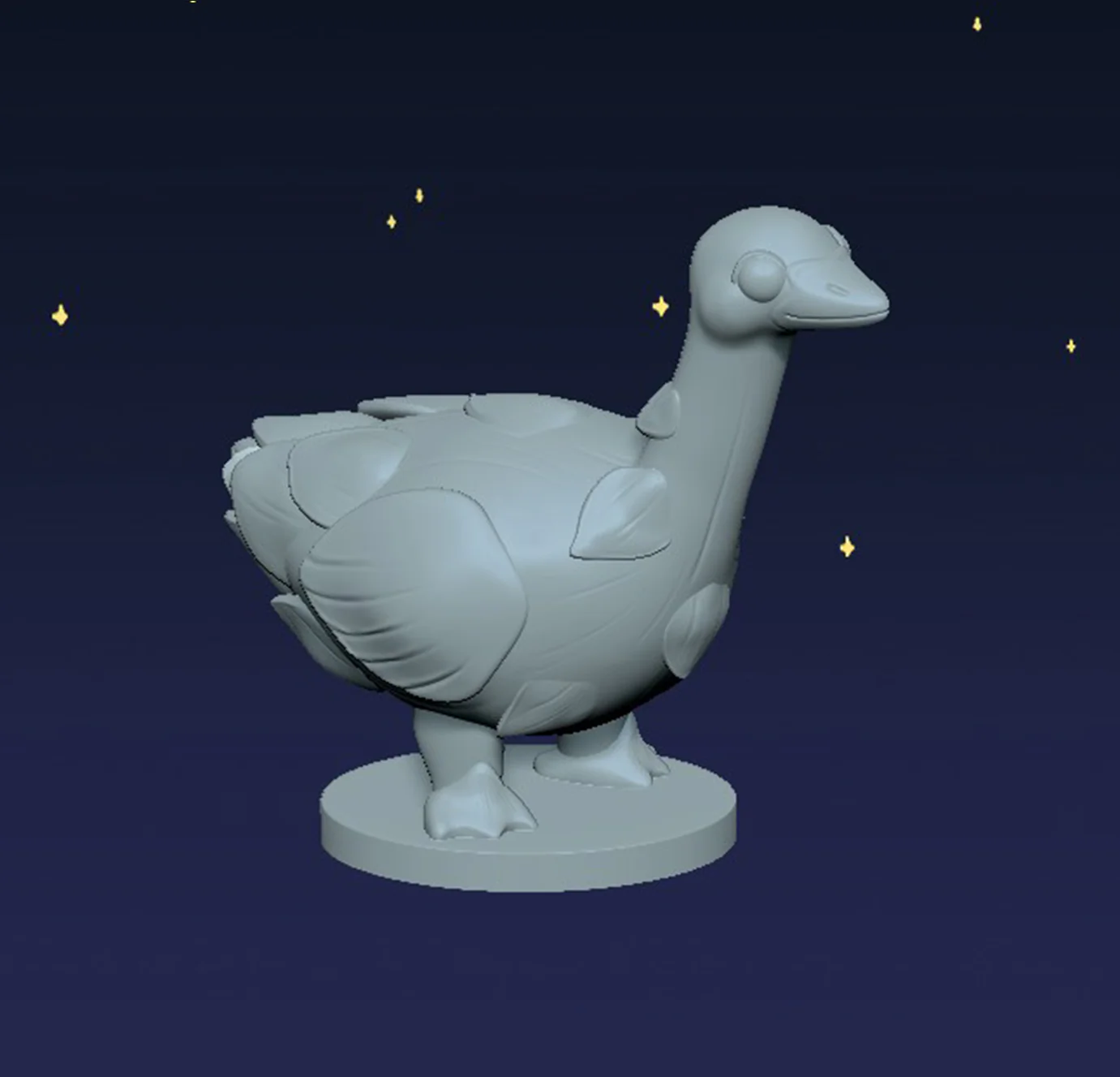 Asparagoose - AsparaButt - Digital STL File - Image 3