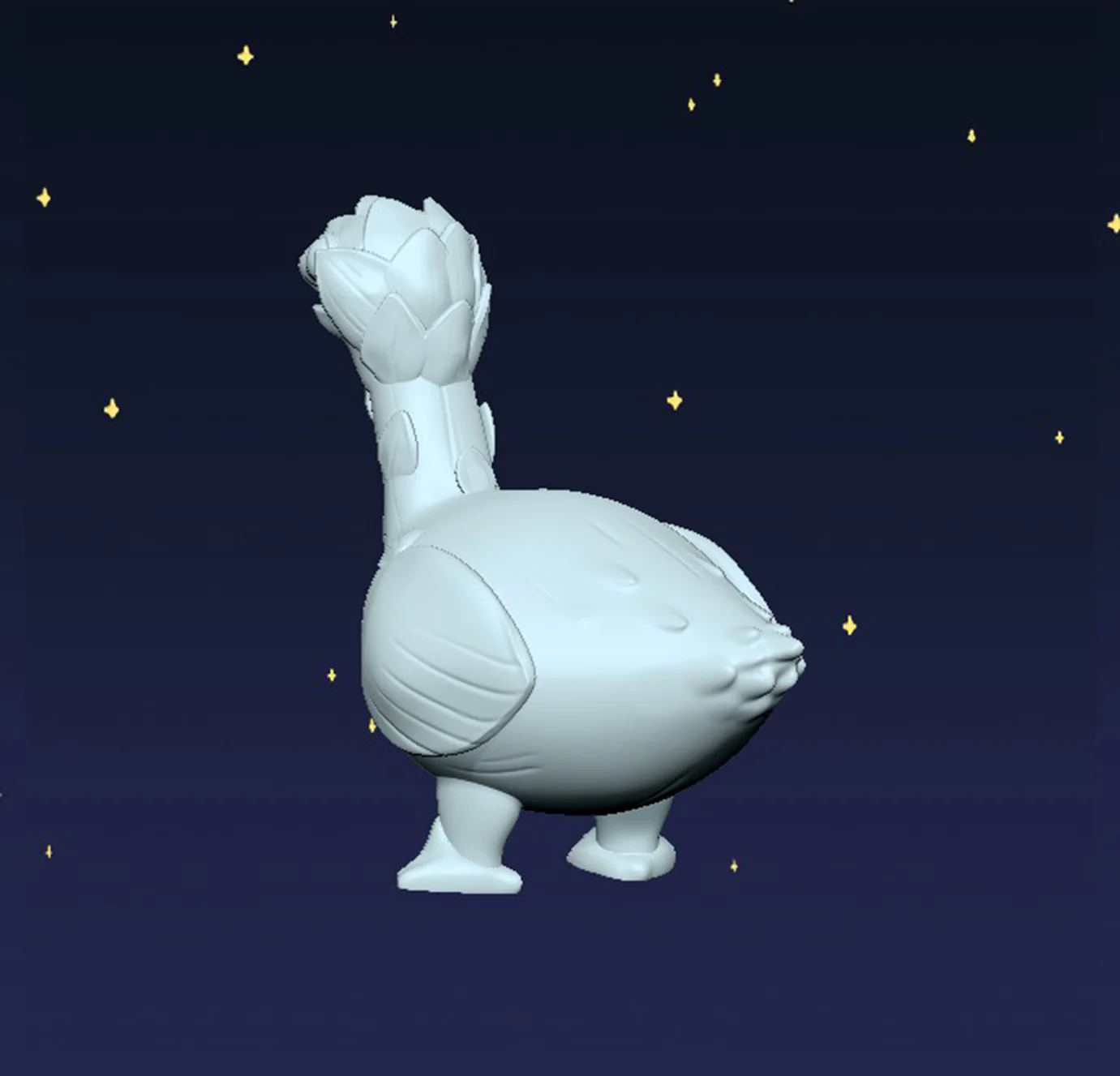 Asparagoose - AsparaFace - Digital STL File - Image 3
