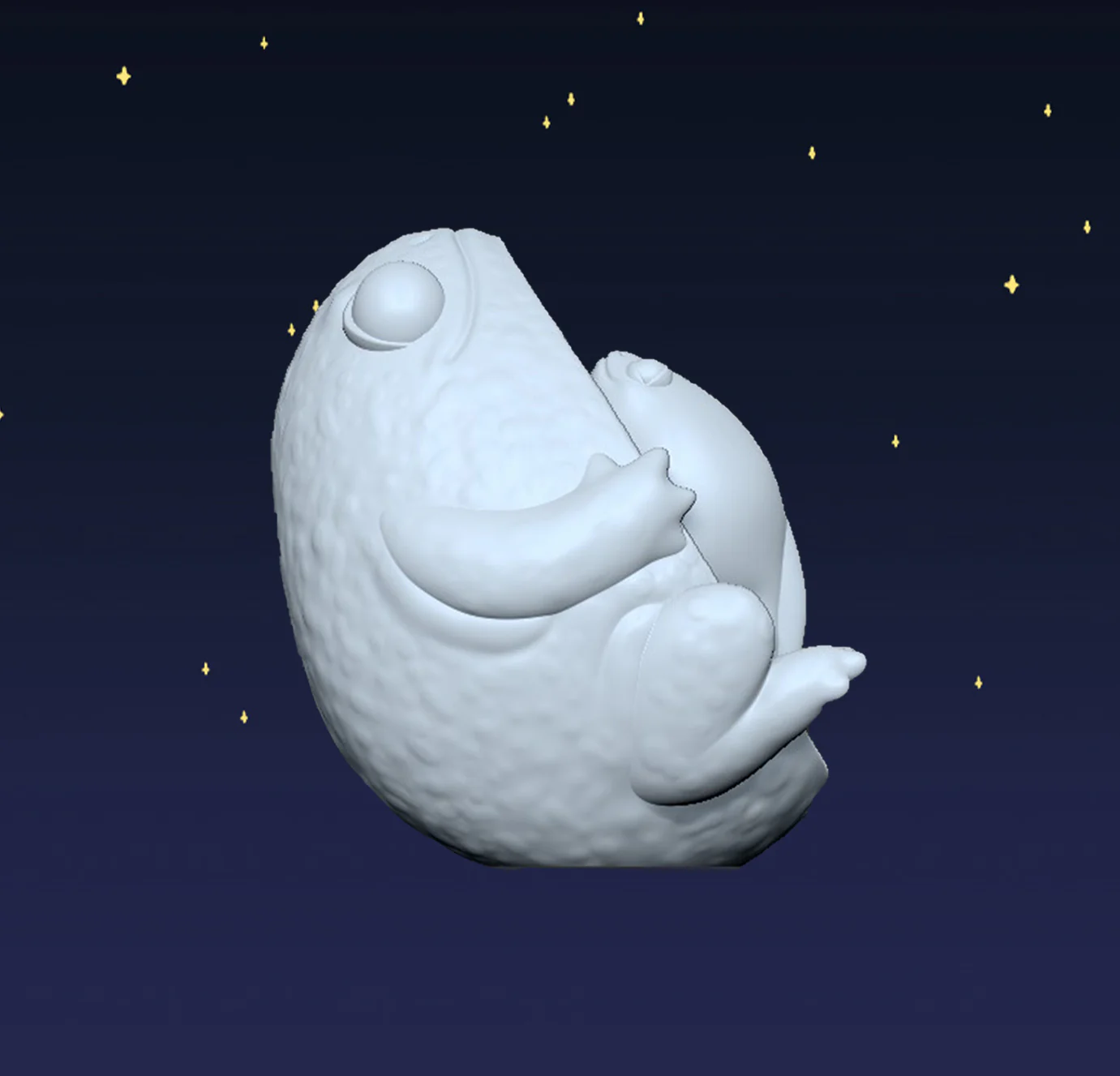 Avocado Frog - Digital STL File - Image 2