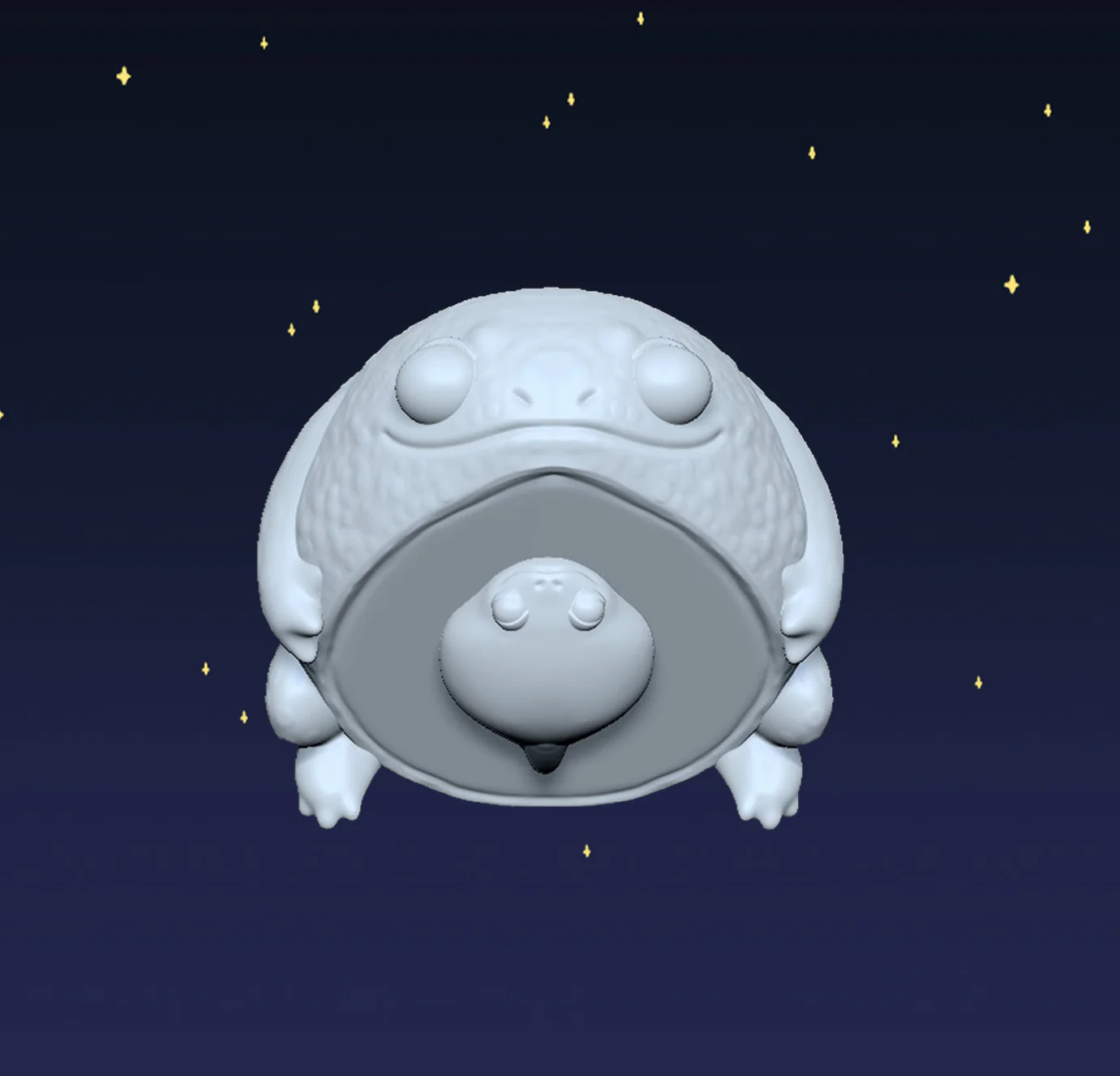 Avocado Frog - Digital STL File - Image 5
