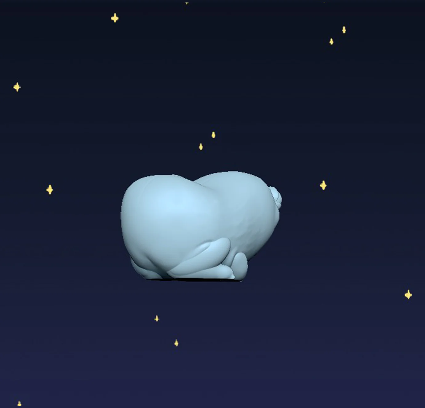 Bean Frog - Digital STL File - Image 3