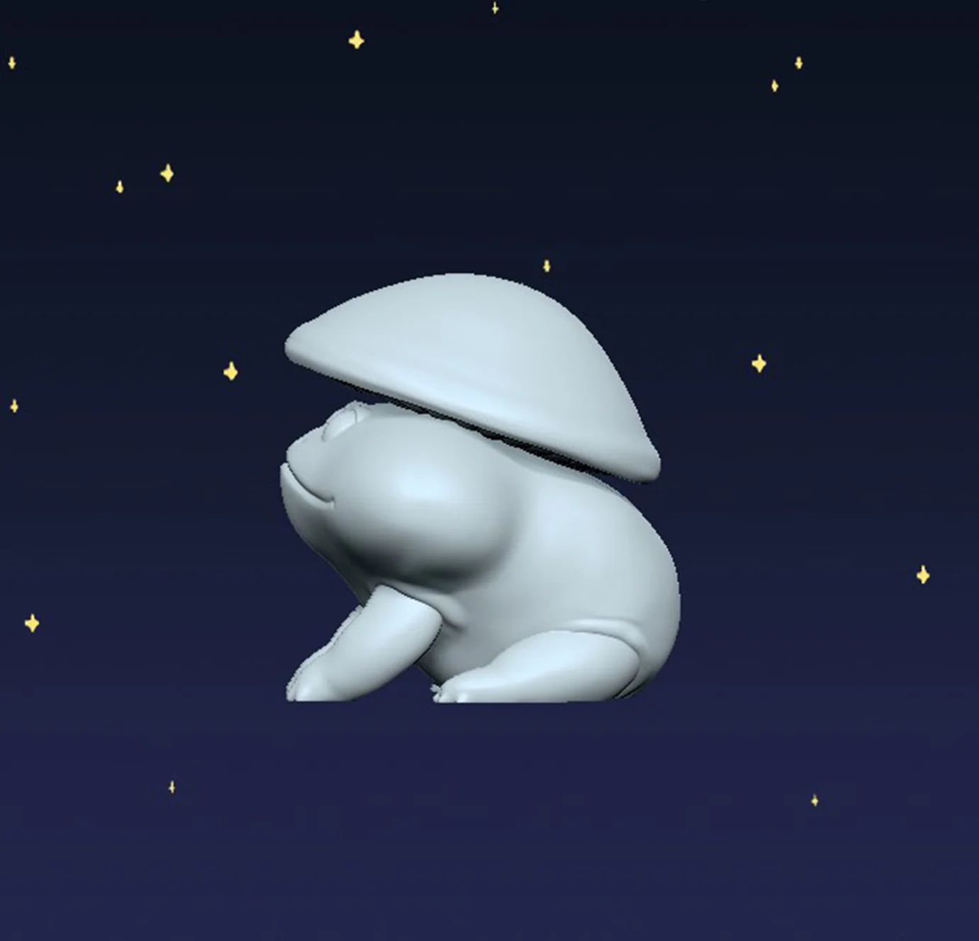 BIG CHEEK Frog - Digital STL File - Image 2