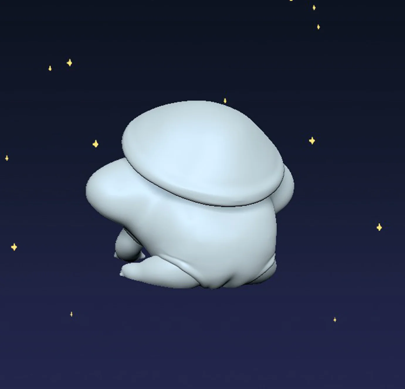 BIG CHEEK Frog - Digital STL File - Image 3