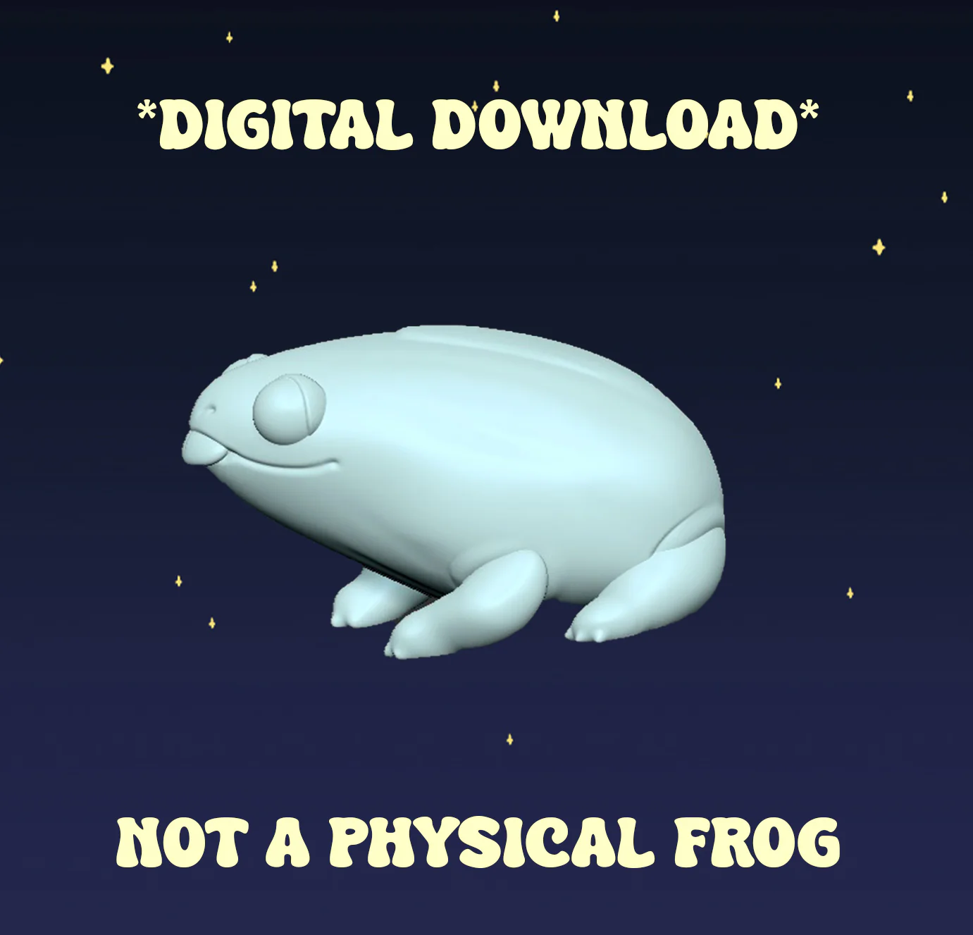Candy Corn Frog - Digital STL File - Image 2