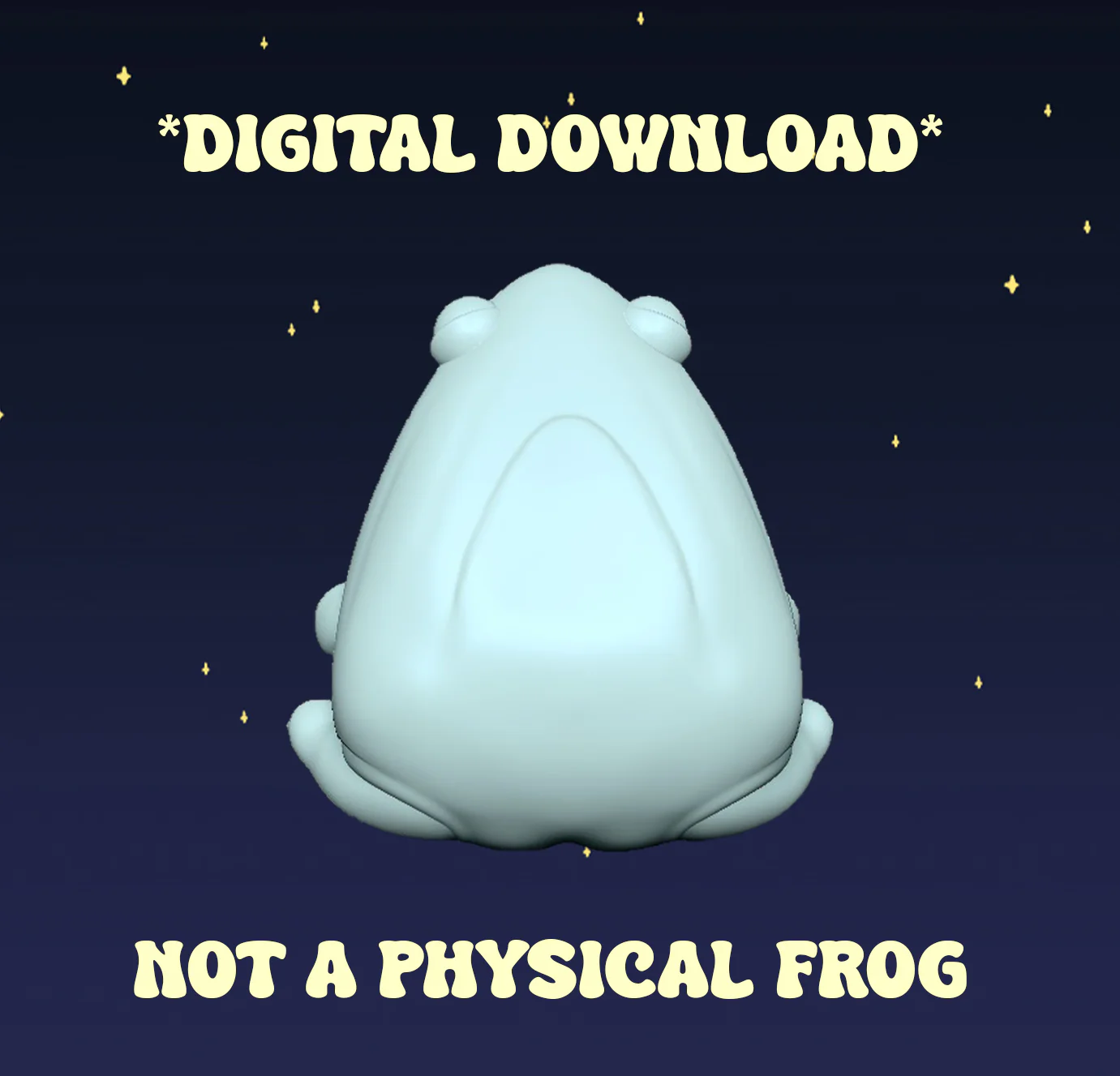 Candy Corn Frog - Digital STL File - Image 3