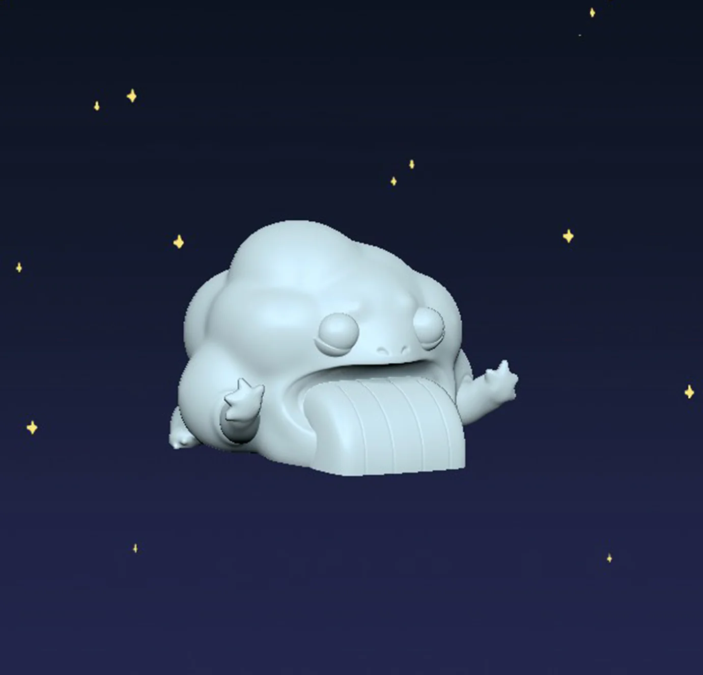 Cloud Pride Frogs - Digital STL File - Image 4