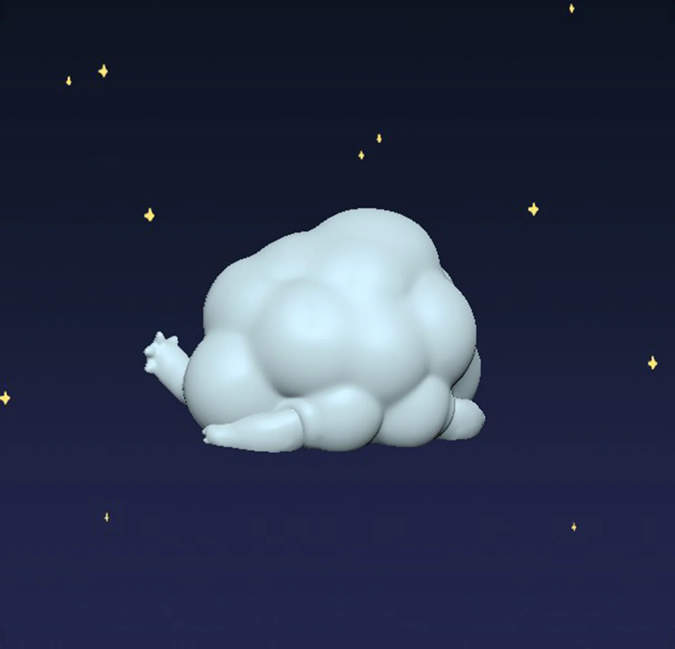 Cloud Pride Frogs - Digital STL File - Image 5