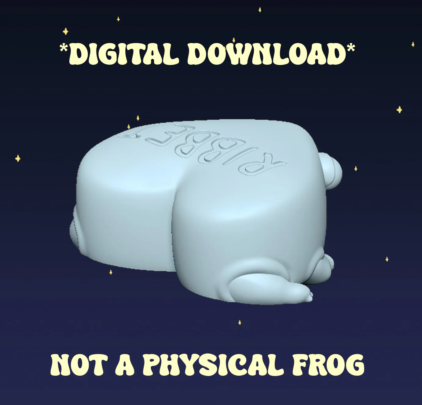 Conversation Heart Frogs - Digital STL File - Image 4