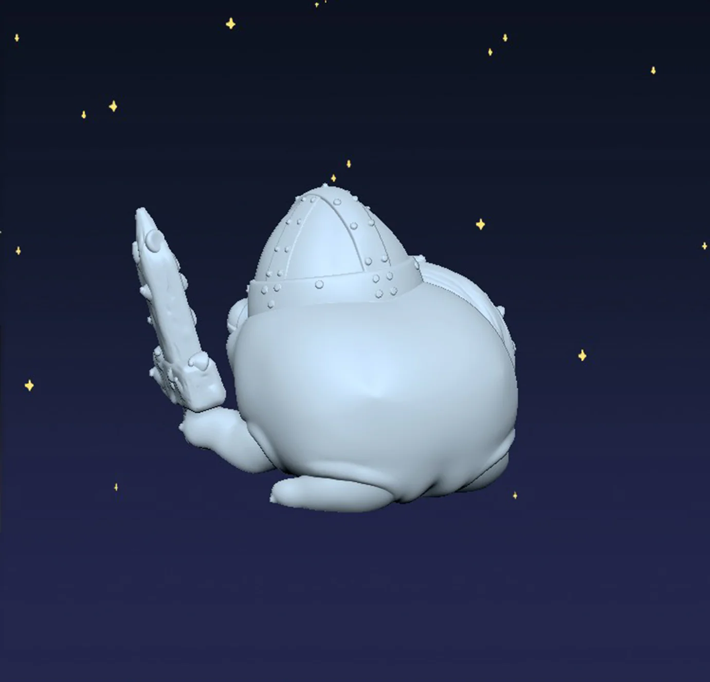 Cookie Knight Frog - Digital STL File - Image 3