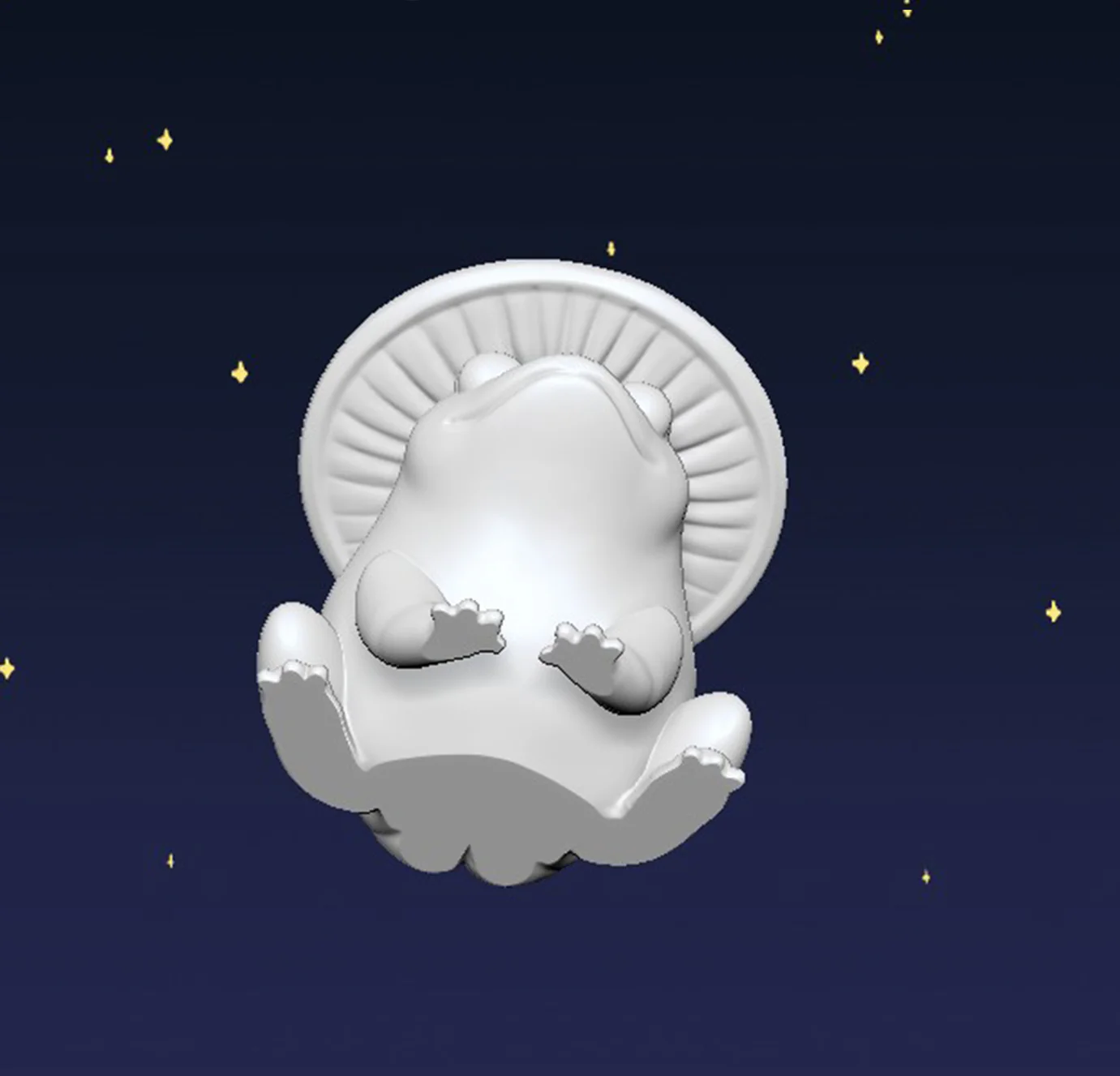 Dome Mushroom Frog - Digital STL File - V2 - Image 3