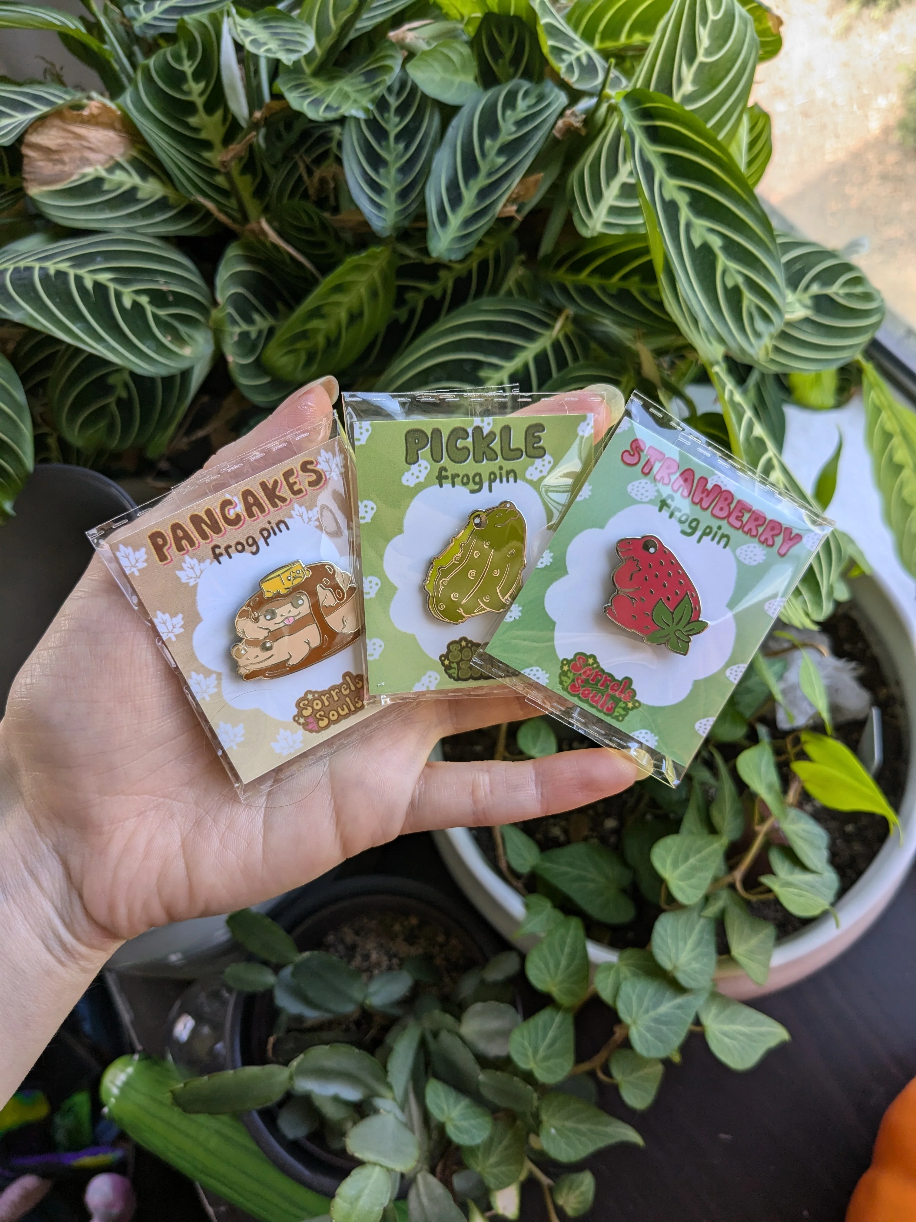 Enamel Pin - Pickle Frog - Image 4
