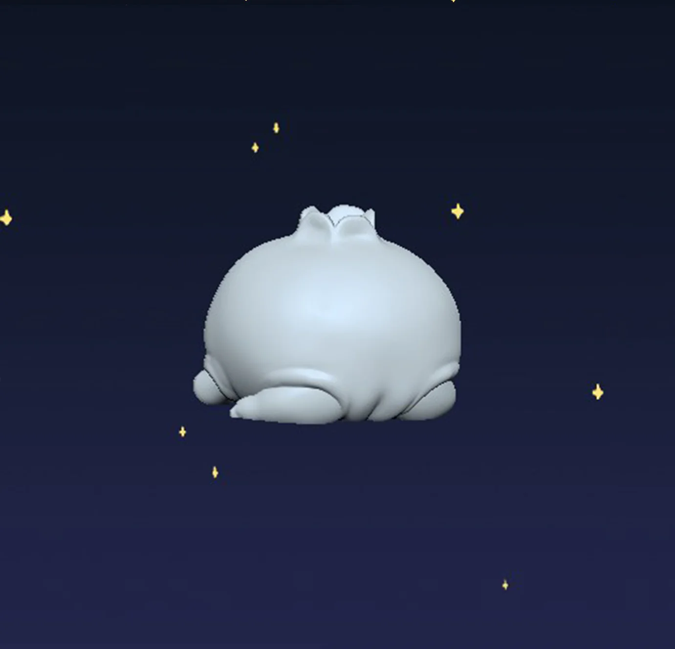Grumpy Blueberry Frog - Digital STL File - V2 - Image 3