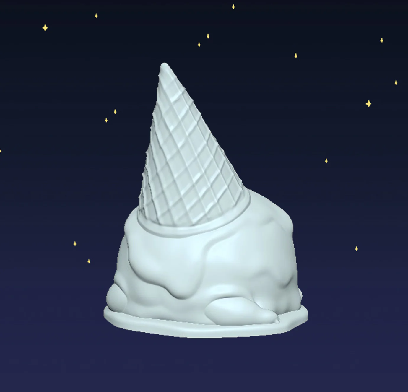 Ice Cream Frog - Digital STL File - Image 5