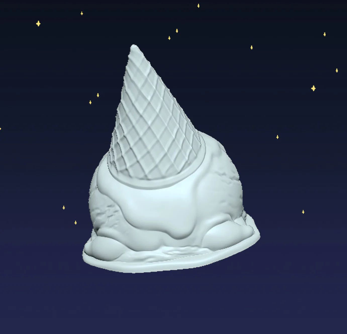 Ice Cream Frog - Digital STL File - Image 6