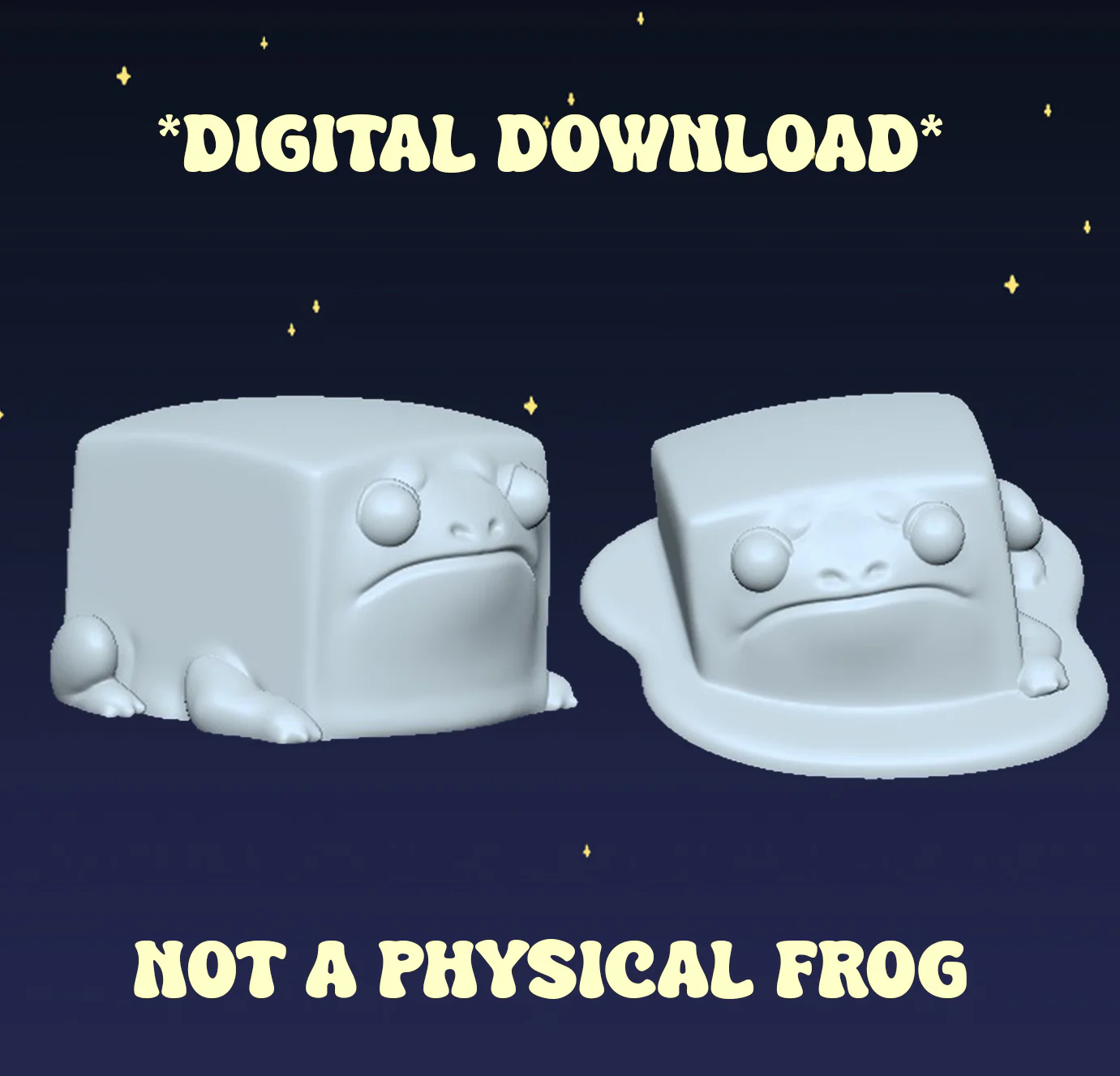 Ice Cube Squogs - Digital STL File