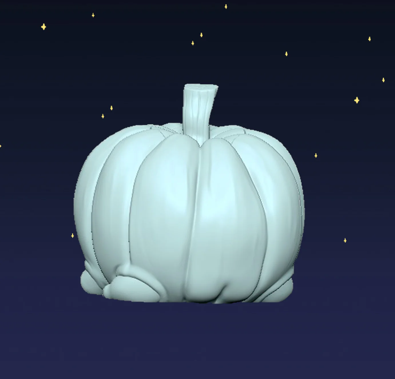 Jack O'Lantern Frogs - Digital STL File - Image 5