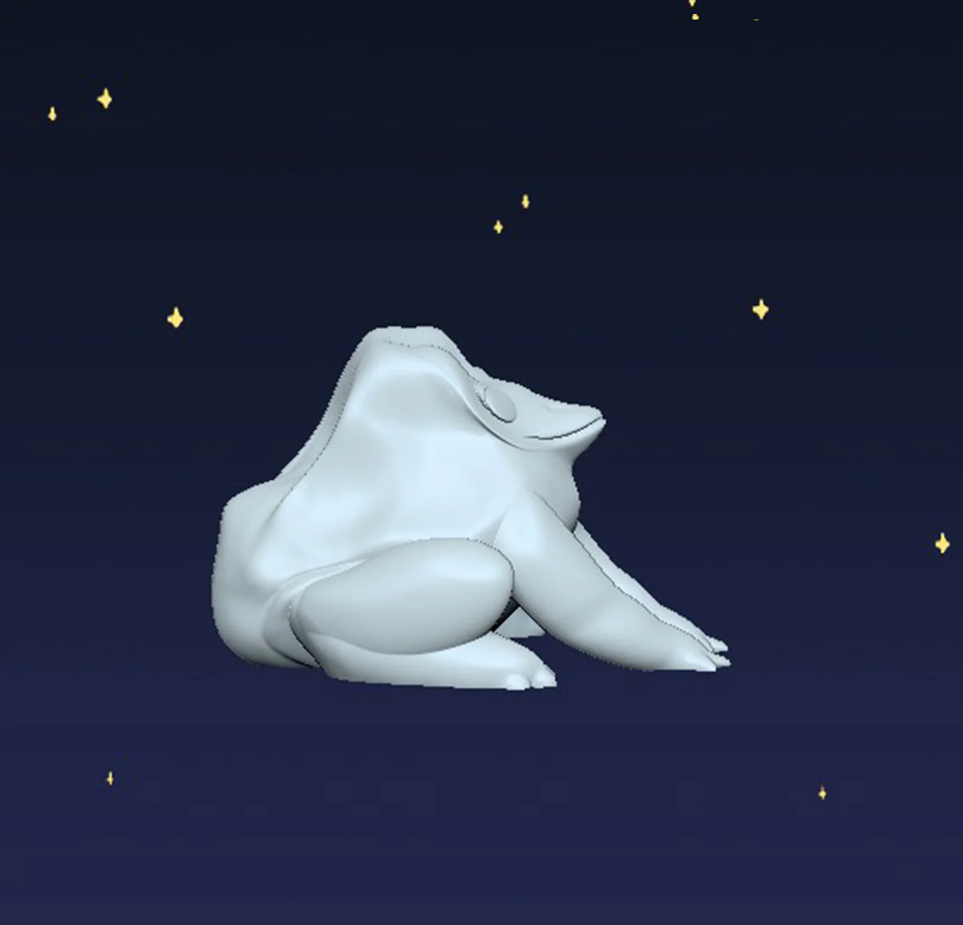 Lump Frog - Digital STL File - Image 2