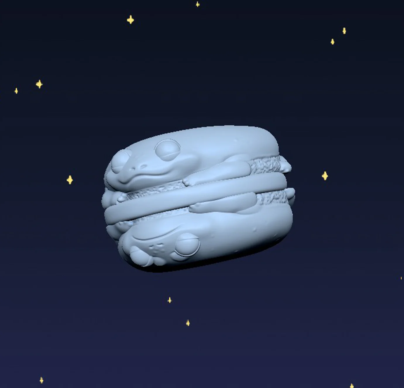 Macaron Frogs - Digital STL File - Image 3