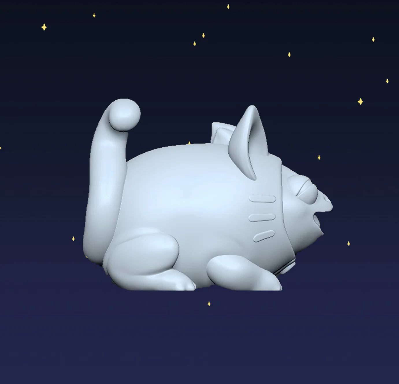 Onesie Frog - Cat - Digital STL File - Image 2