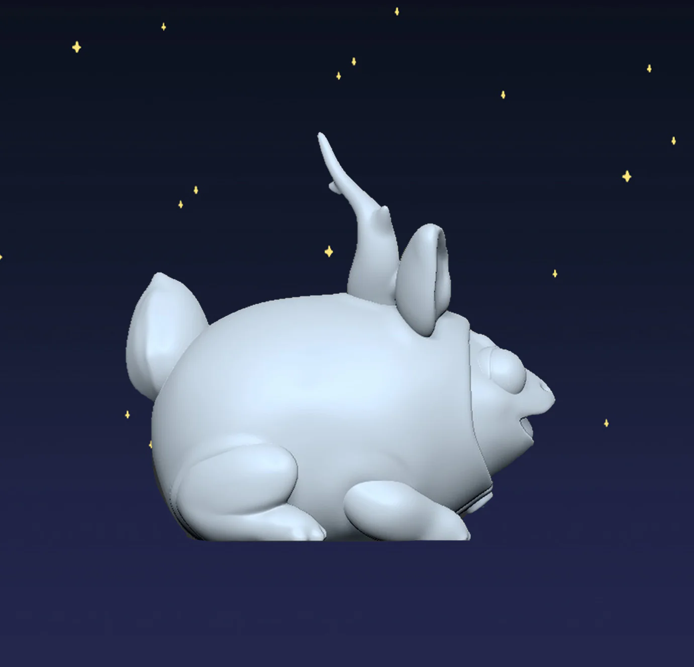 Onesie Frog - Deer - Digital STL File - Image 2