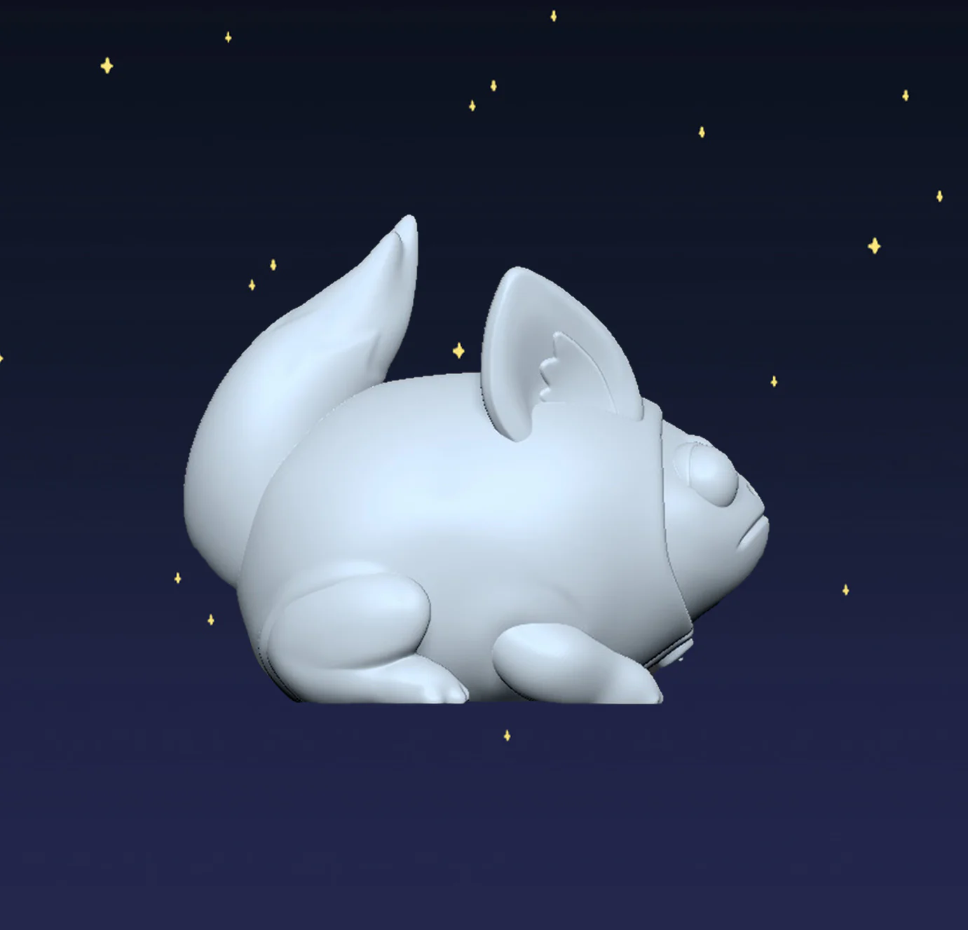 Onesie Frog - Fox - Digital STL File - Image 2