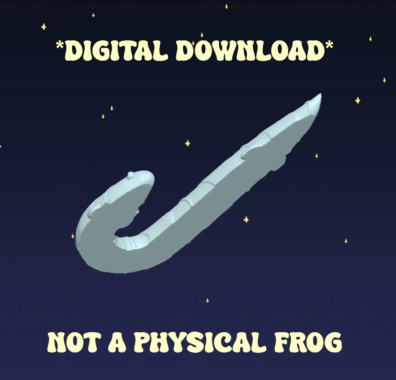 Candy Cane Salamander - Digital STL File - Image 2