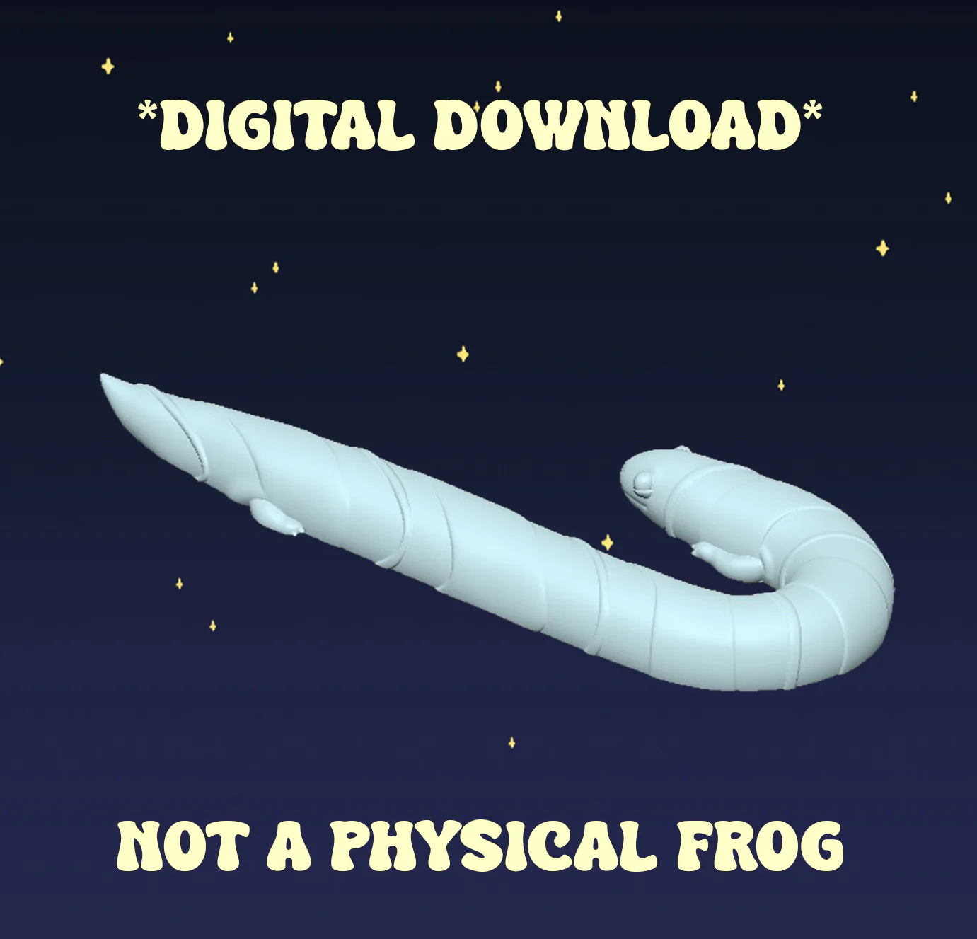 Candy Cane Salamander - Digital STL File - Image 3