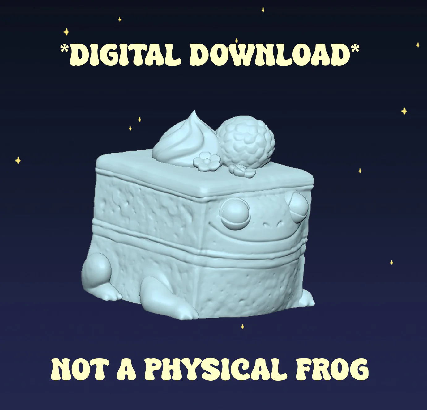 Petit Four Squogs - Digital STL File - Image 2