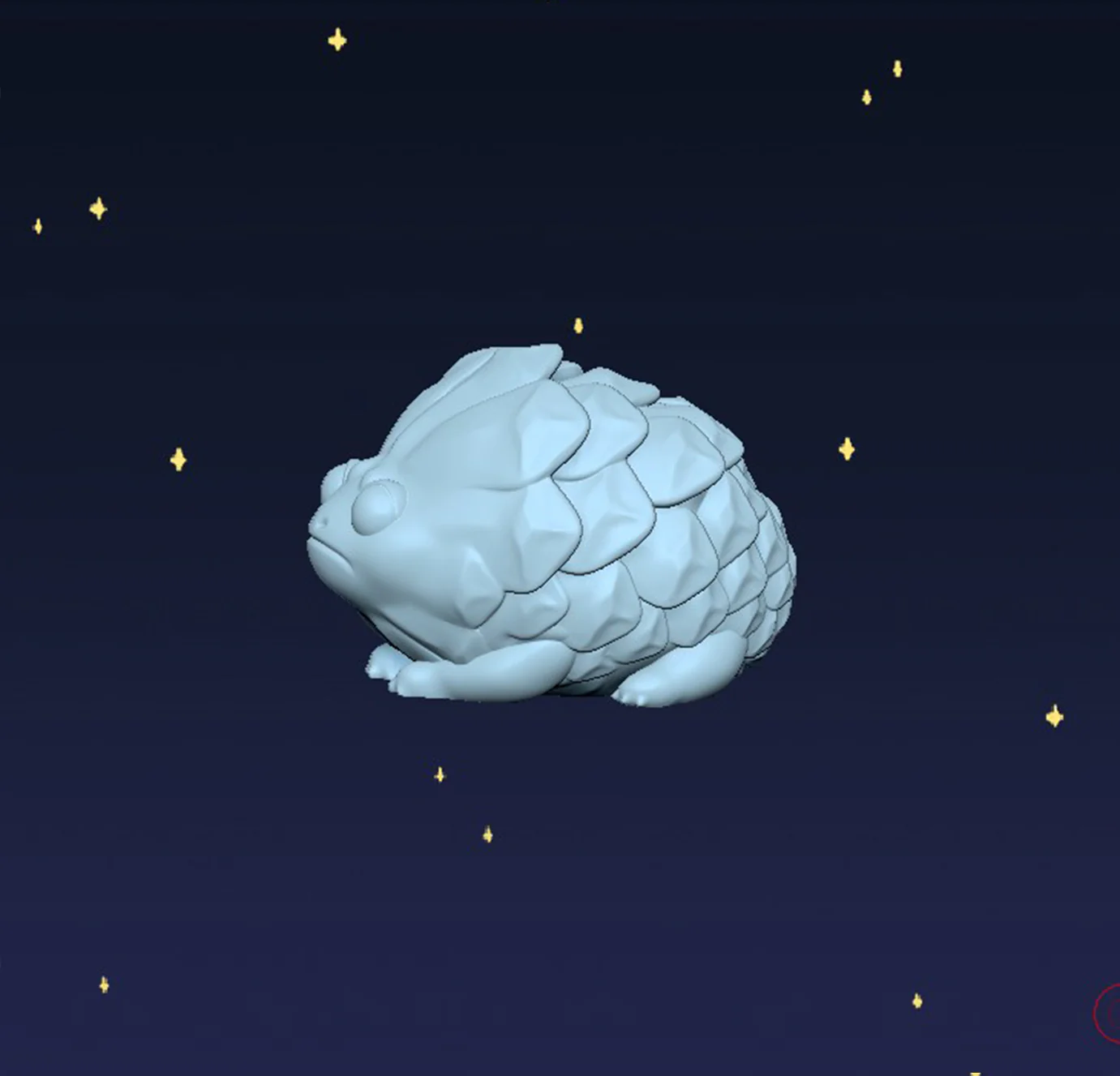 Pinecone Frog - Digital STL File - Image 2