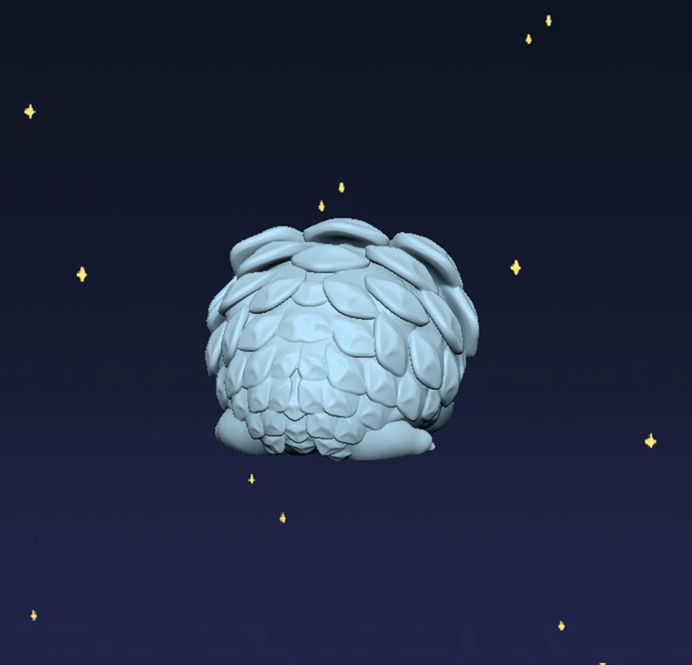 Pinecone Frog - Digital STL File - Image 3