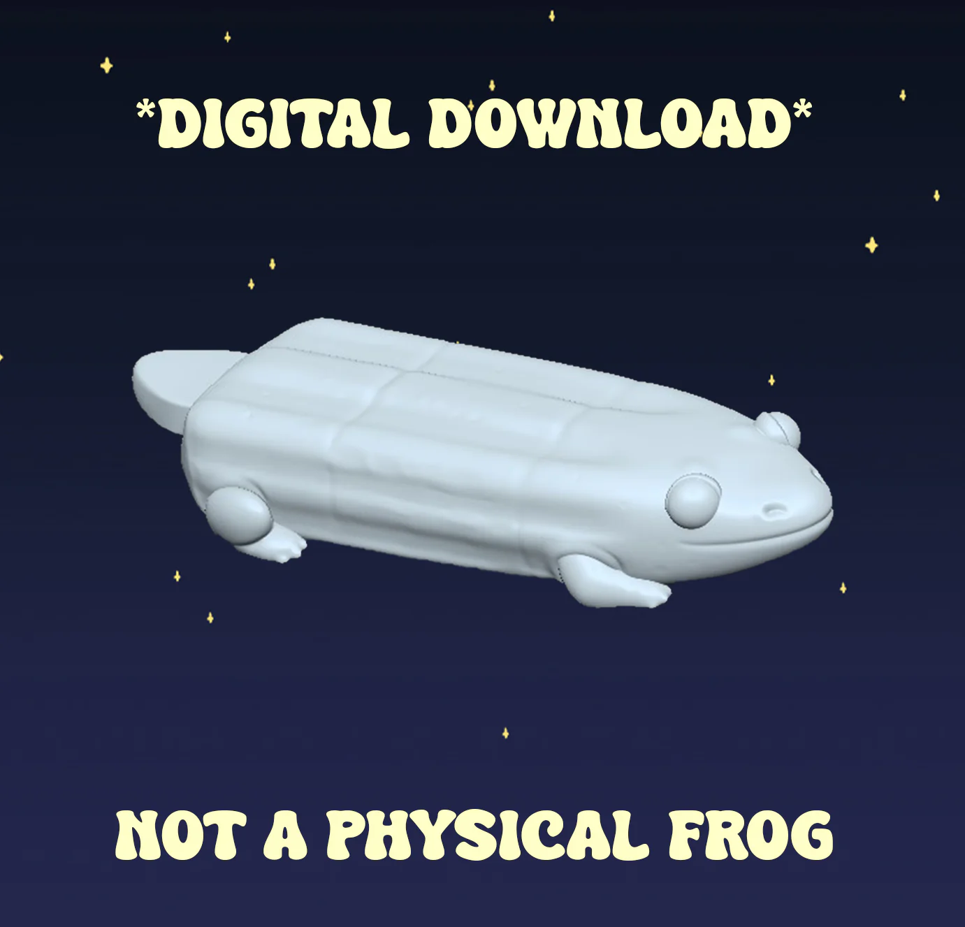 Popsicle Salamander - Digital STL File