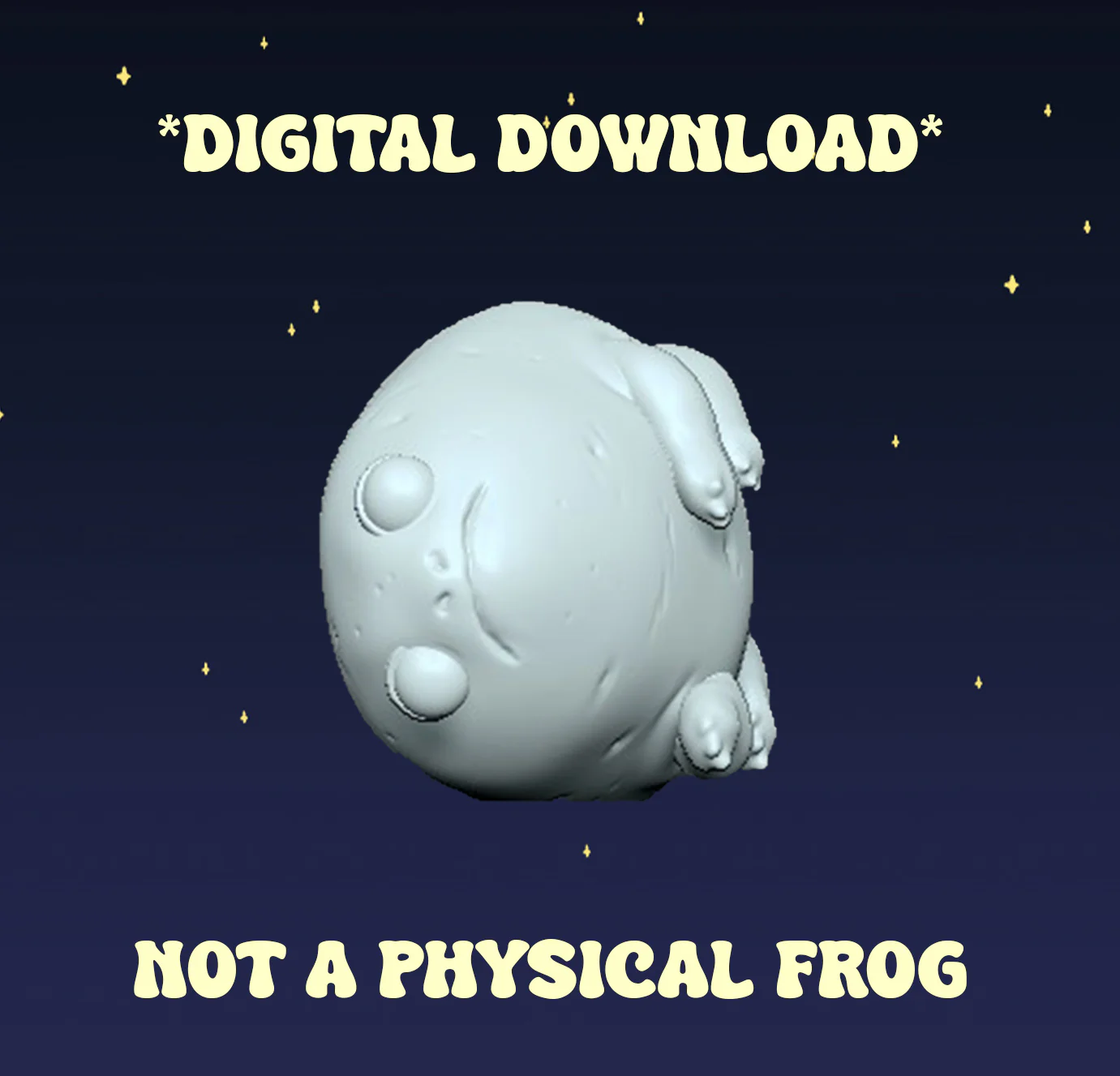Potato Frog & Hippo - Digital STL File - Image 6