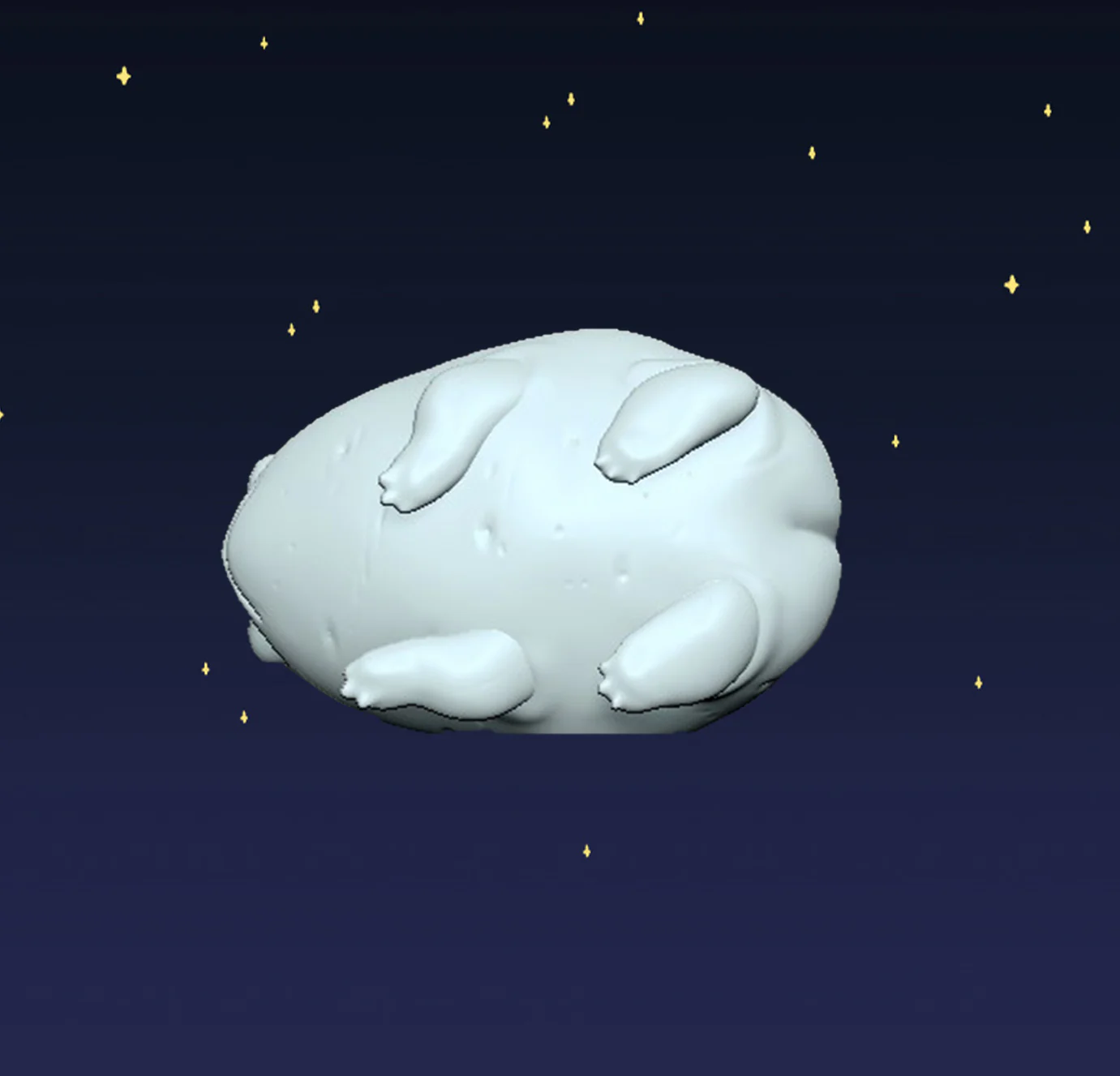 Potato Frog & Hippo - Digital STL File - Image 7