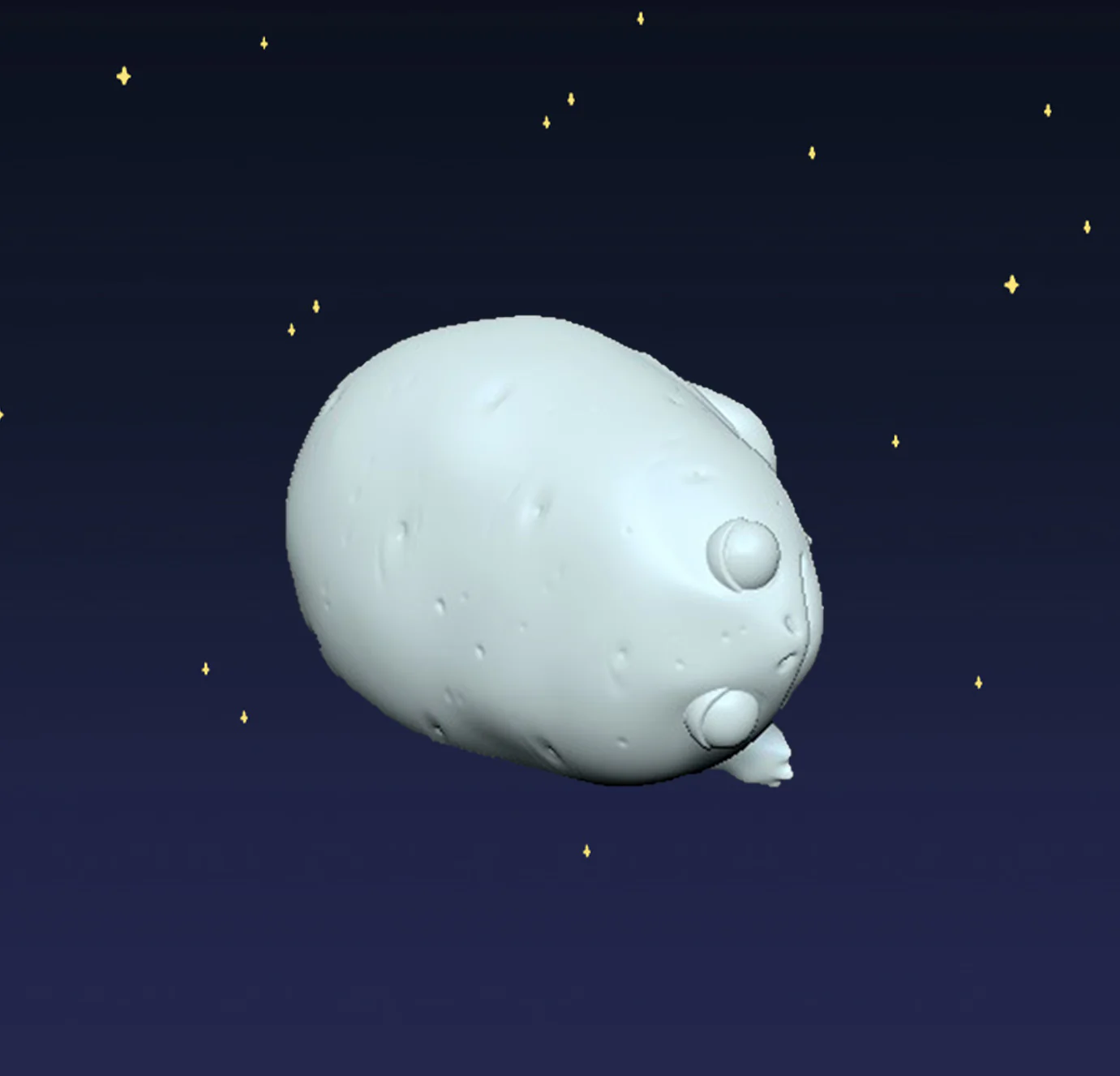 Potato Frog & Hippo - Digital STL File - Image 8