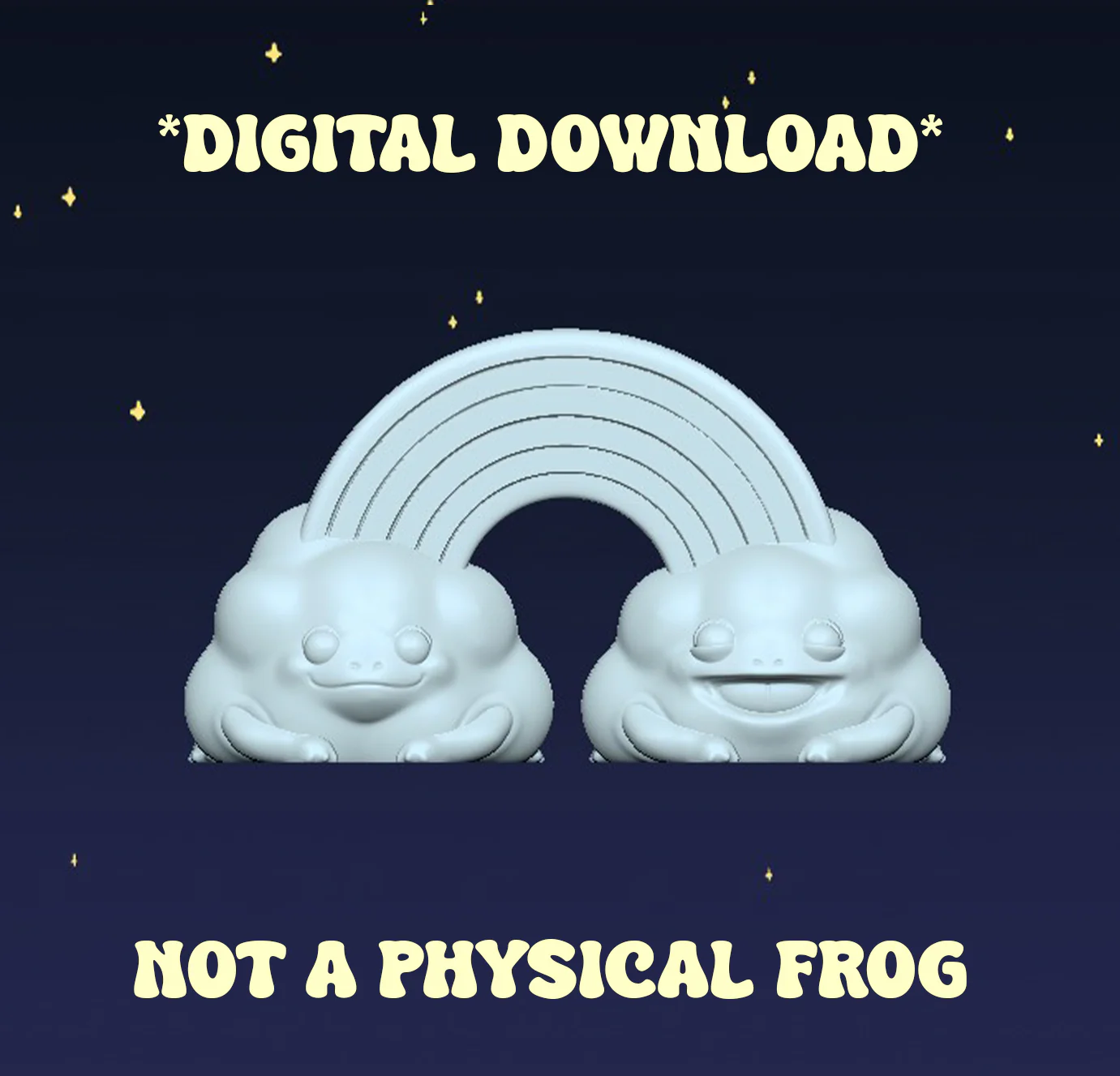 Pride Frog Set - Digital STL File - Image 2