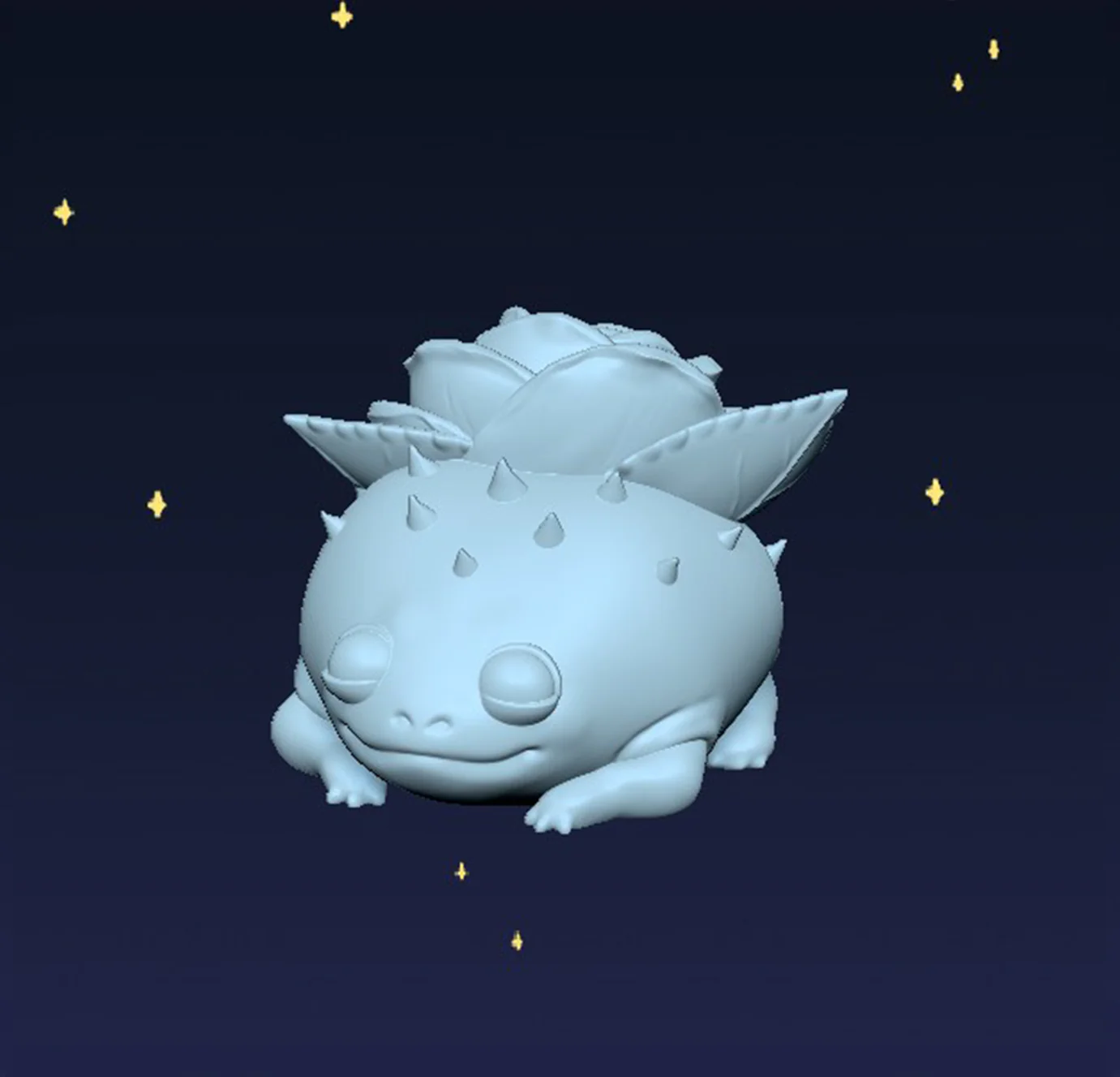 Rose Frog - Digital STL File - Image 3