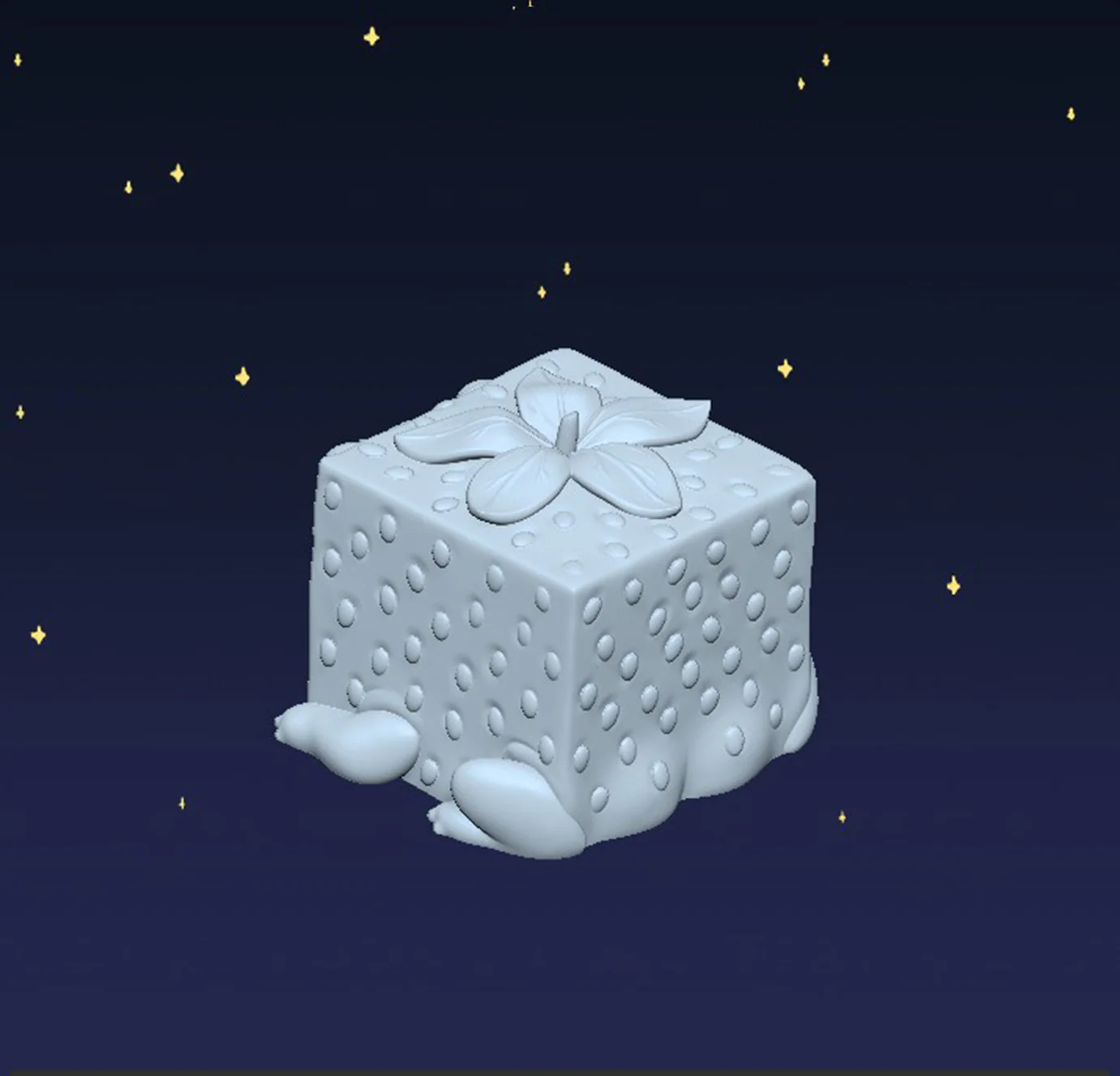 Strawberry Squog - Digital STL File - Image 2