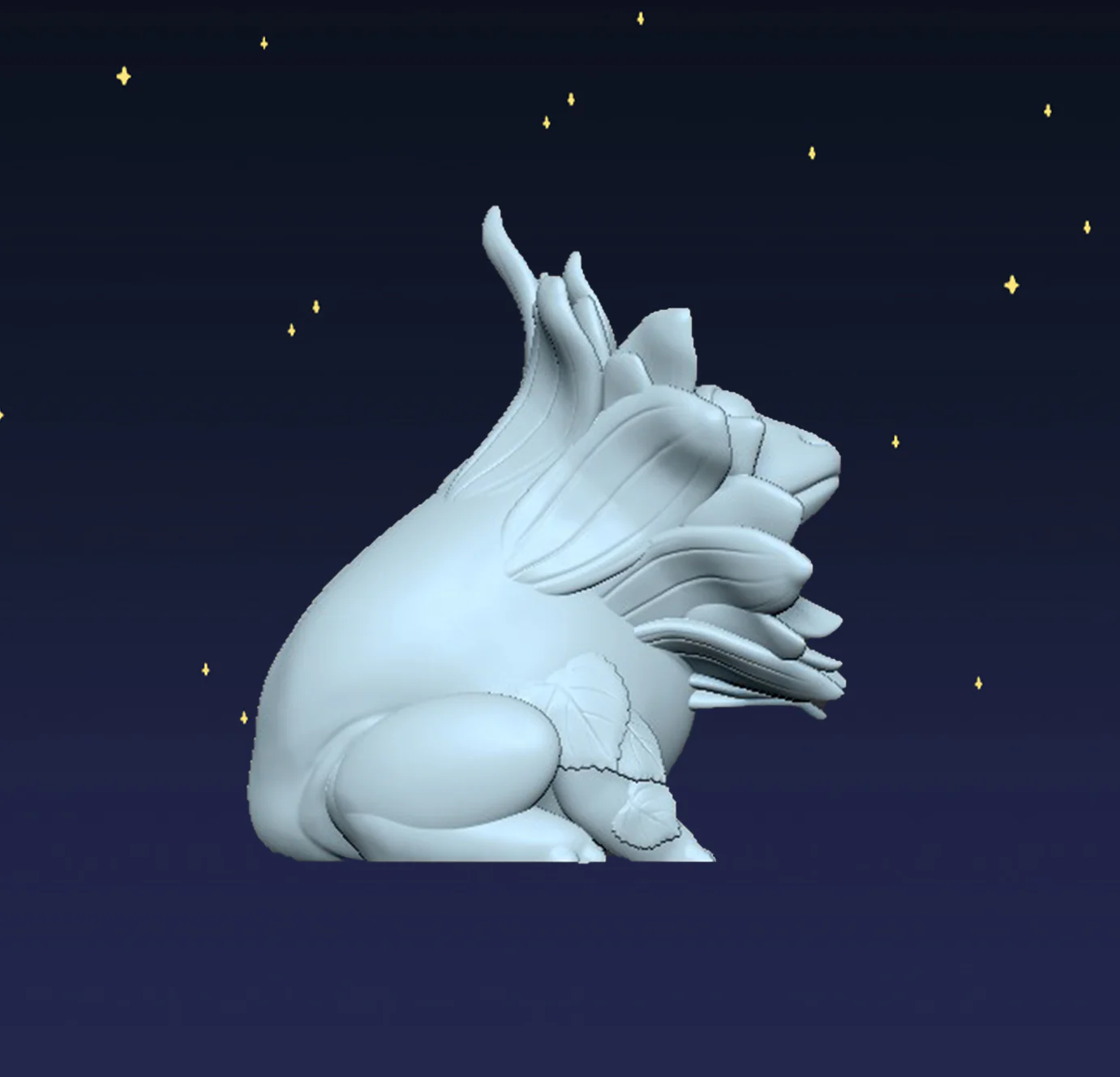 Sunflower Frog - Digital STL File - Image 2