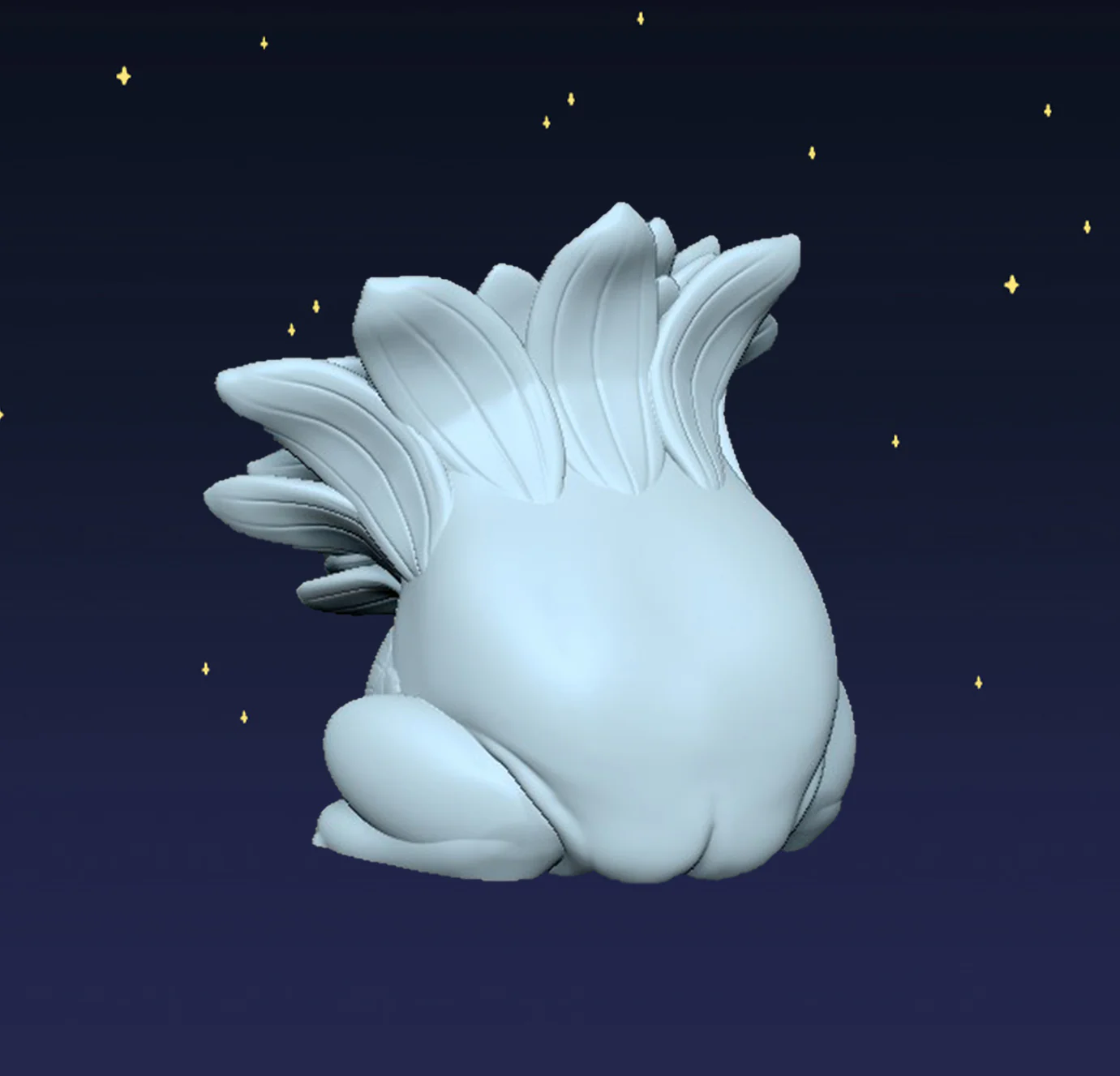 Sunflower Frog - Digital STL File - Image 3