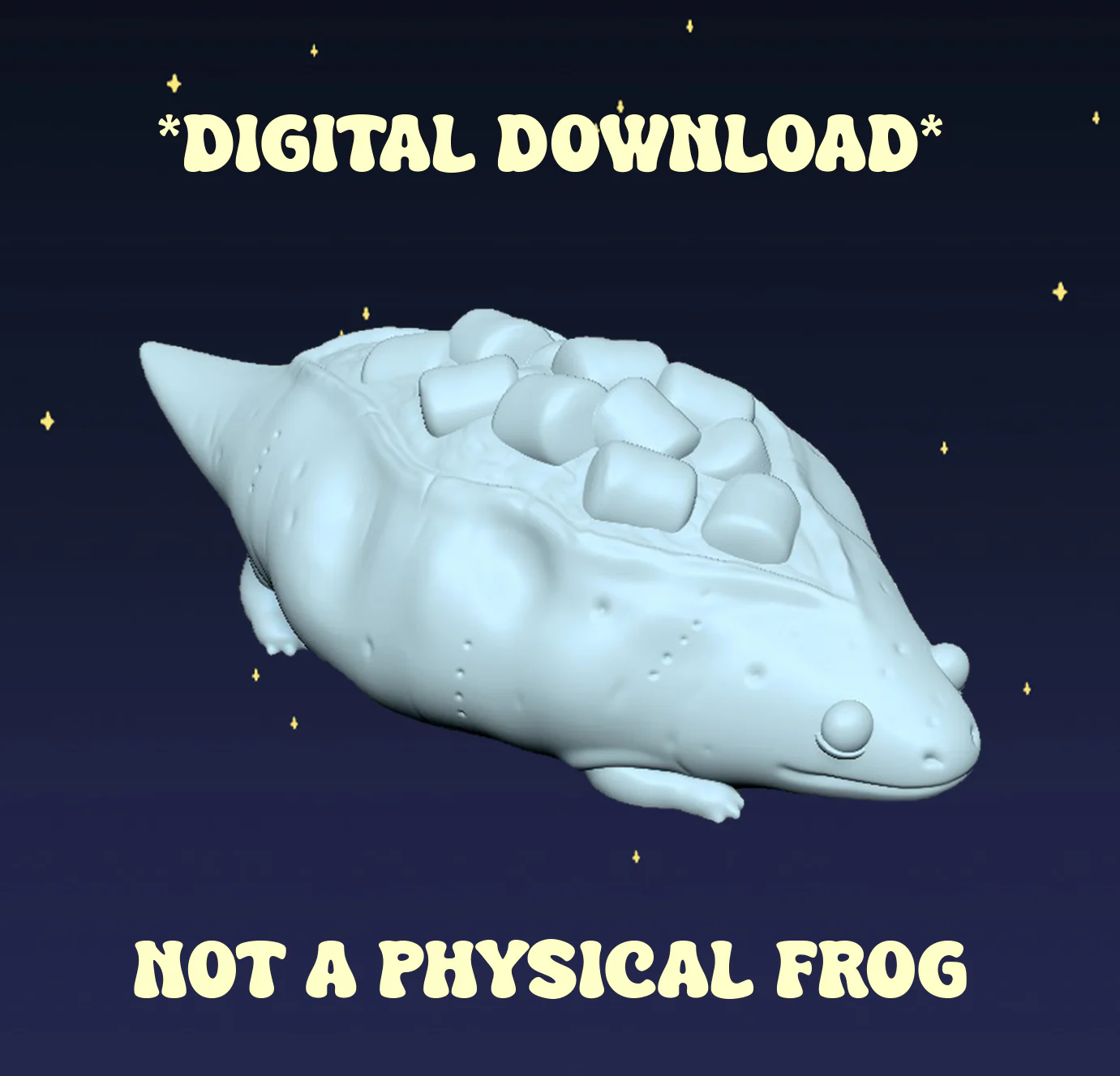 Sweet Potato Salamanders - Digital STL Files - Image 2