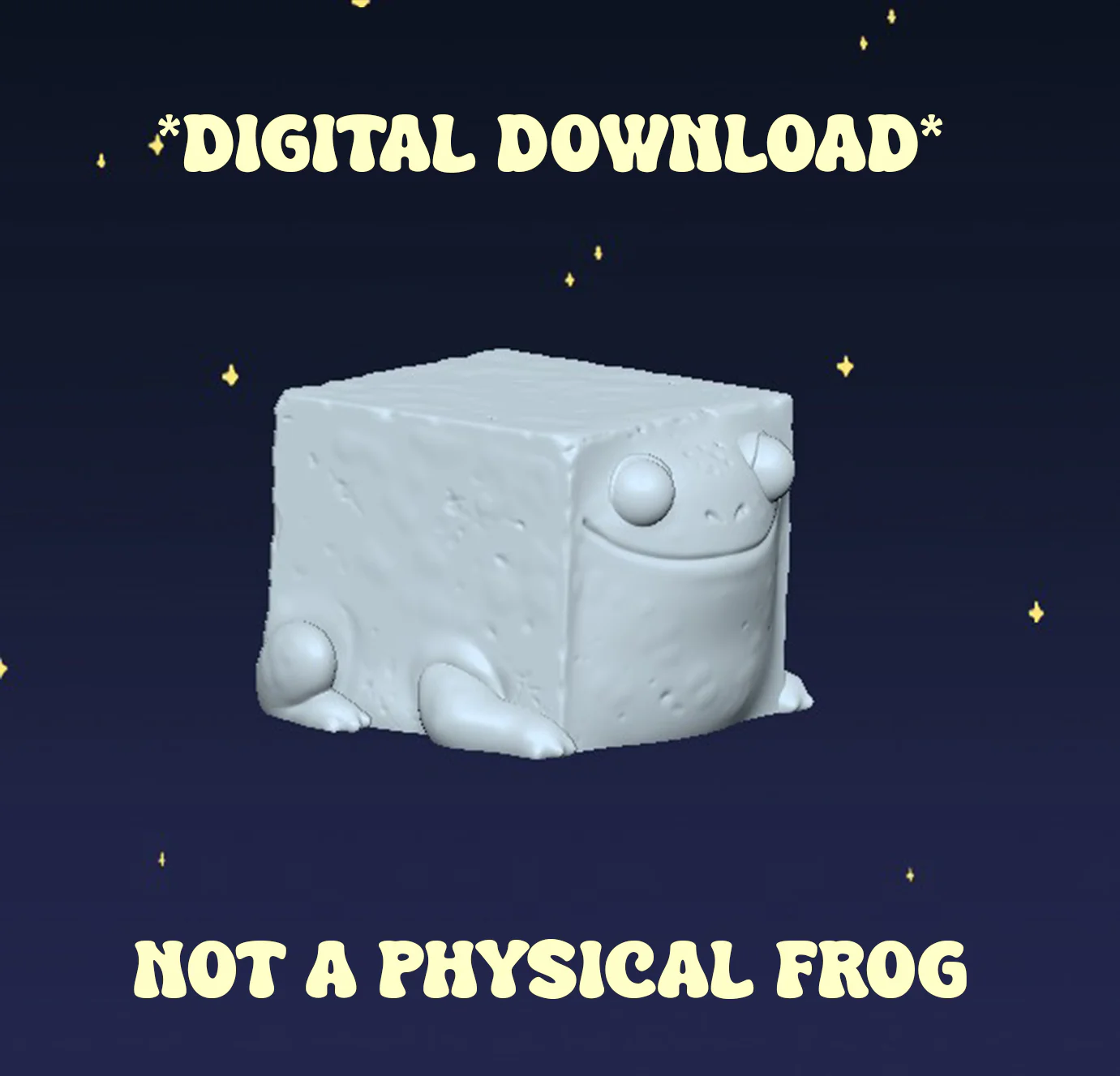 Tofu Squog - Digital STL File