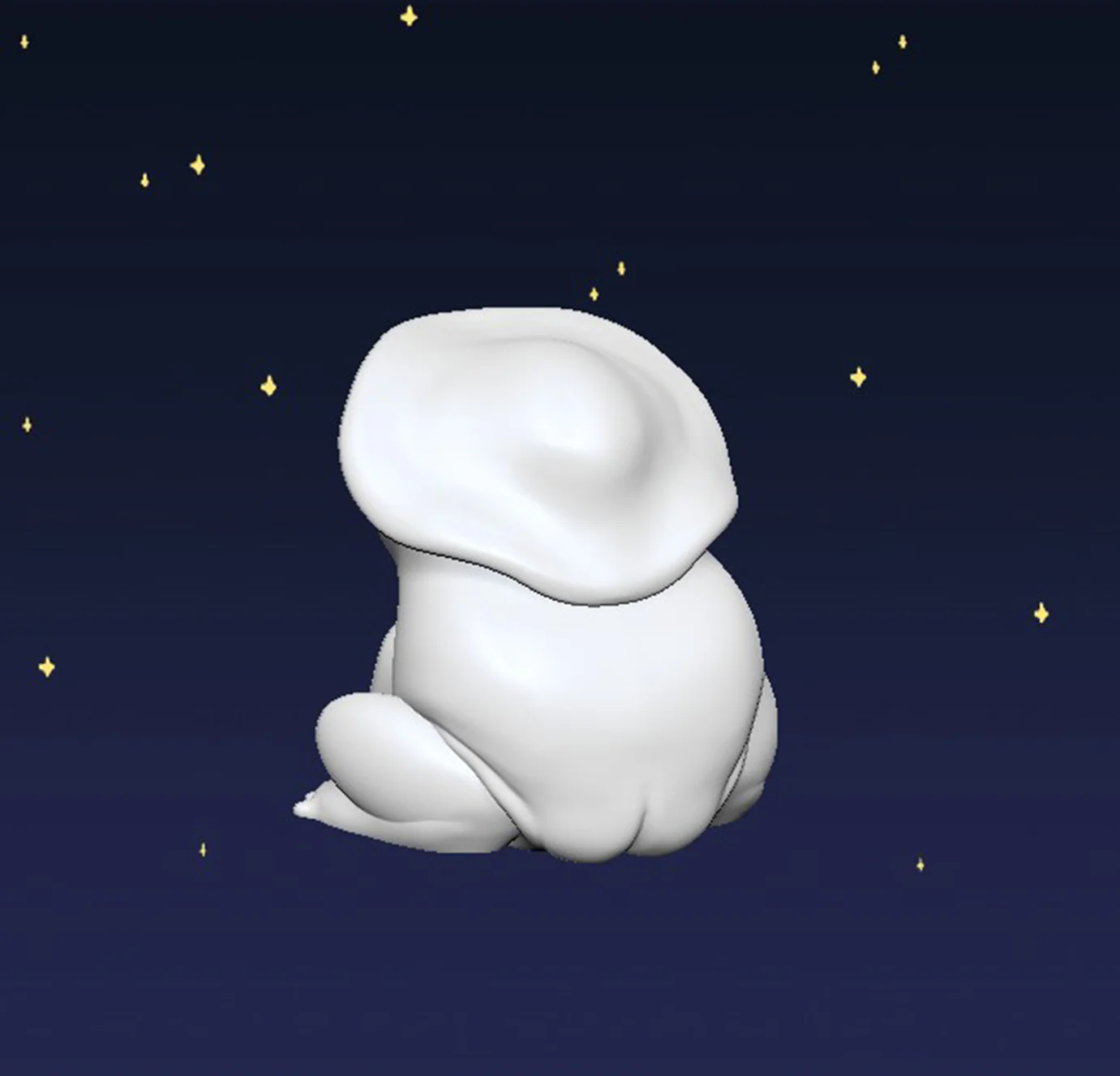 Wavy Mushroom Frog - Digital STL File - V2 - Image 3