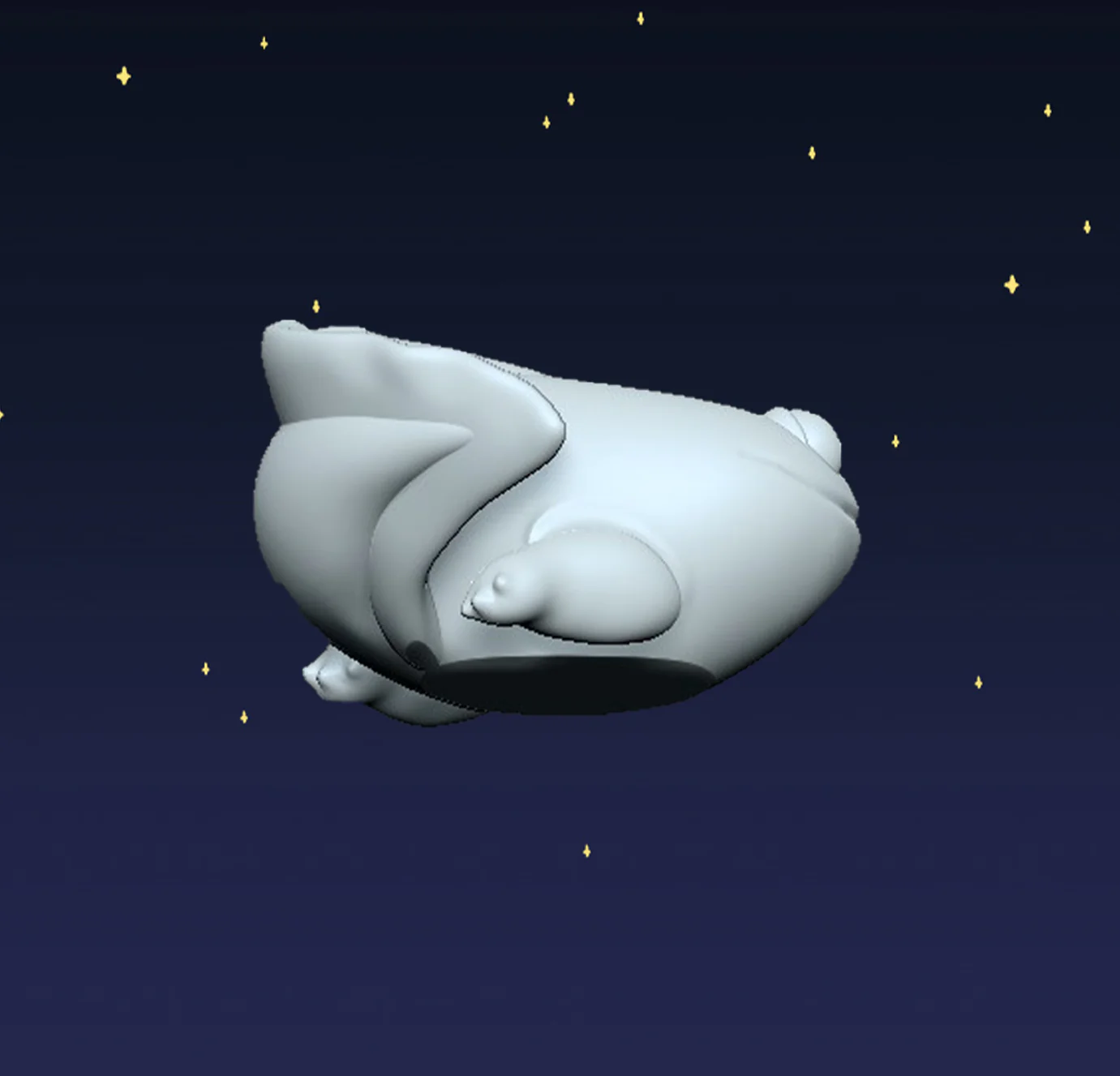 Yin Yang Tadpoles - Digital STL File - Image 5
